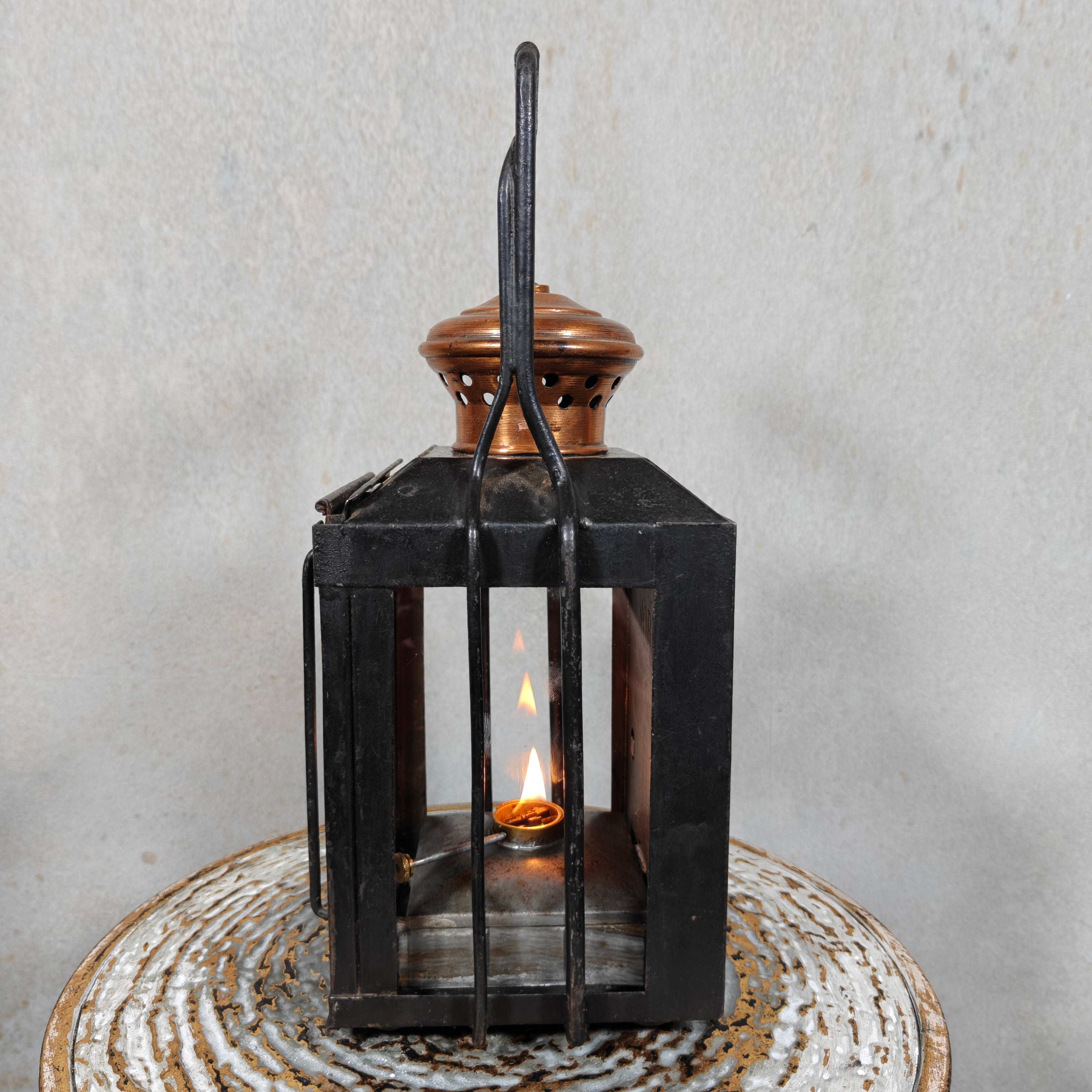 Rare Antique Railway Lantern – Luchaire Paris – French Railways (Nord)