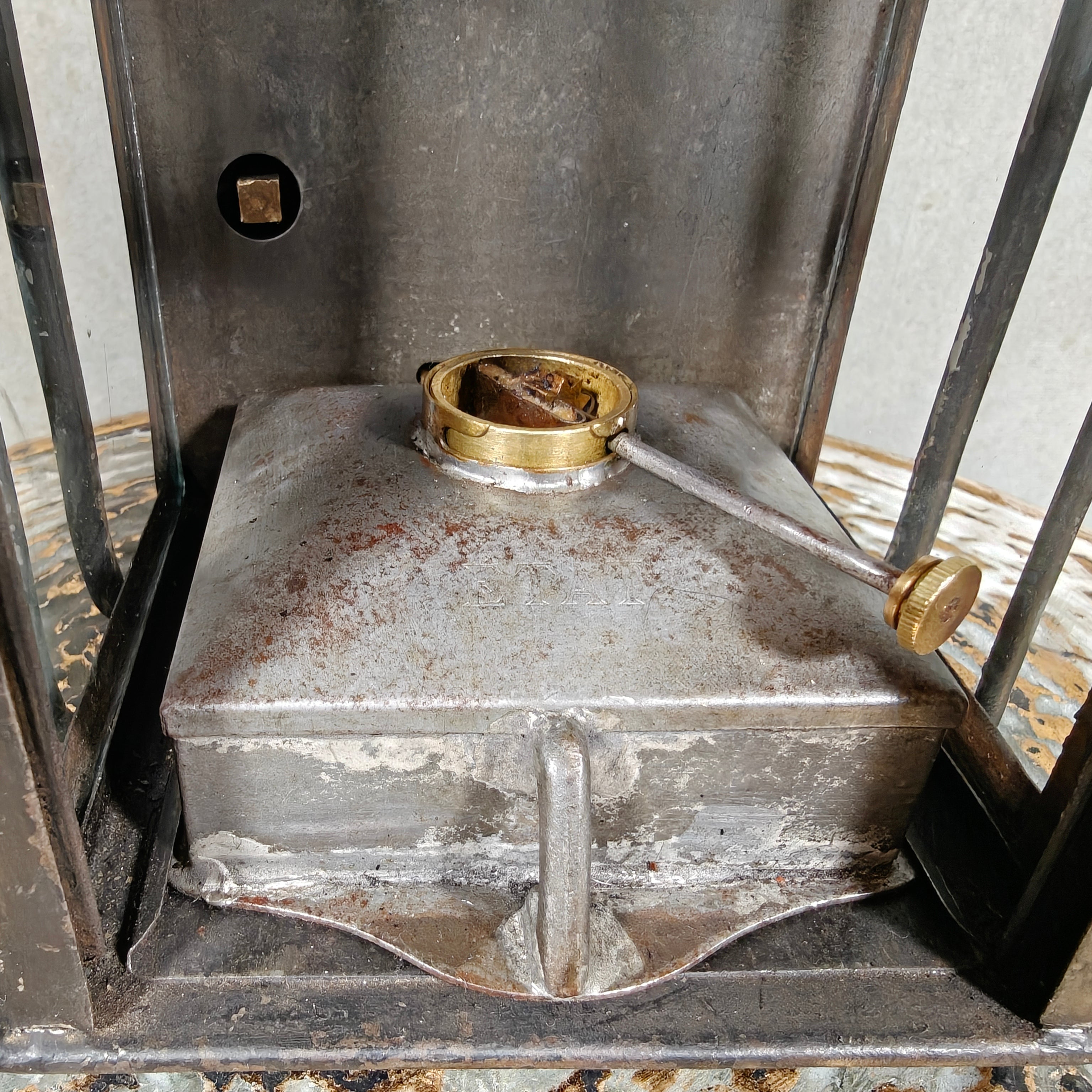 Rare Antique Railway Lantern – Luchaire Paris – French Railways (Nord)