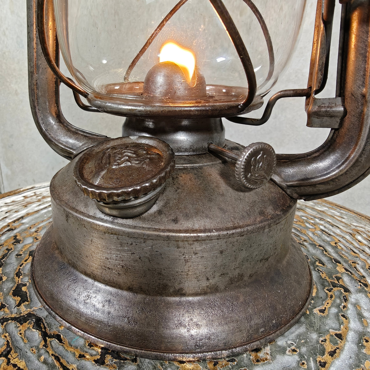 Rare Feuerhand 270 “SUPERFLAM” Hurricane Lantern – Late 1930s