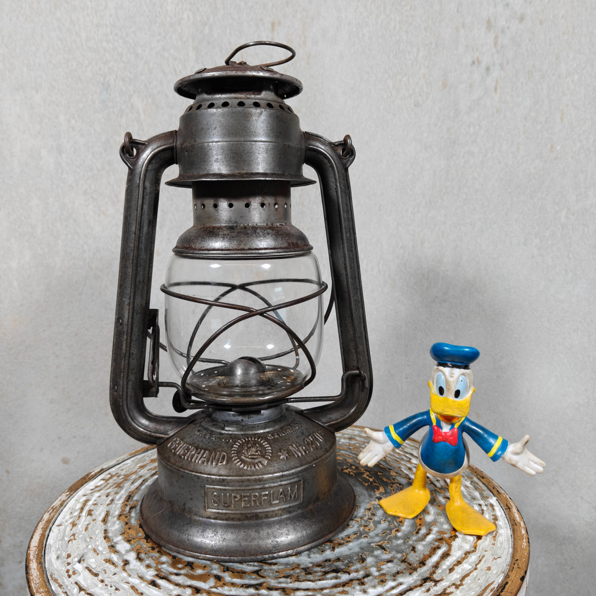 Rare Feuerhand 270 “SUPERFLAM” Hurricane Lantern – Late 1930s