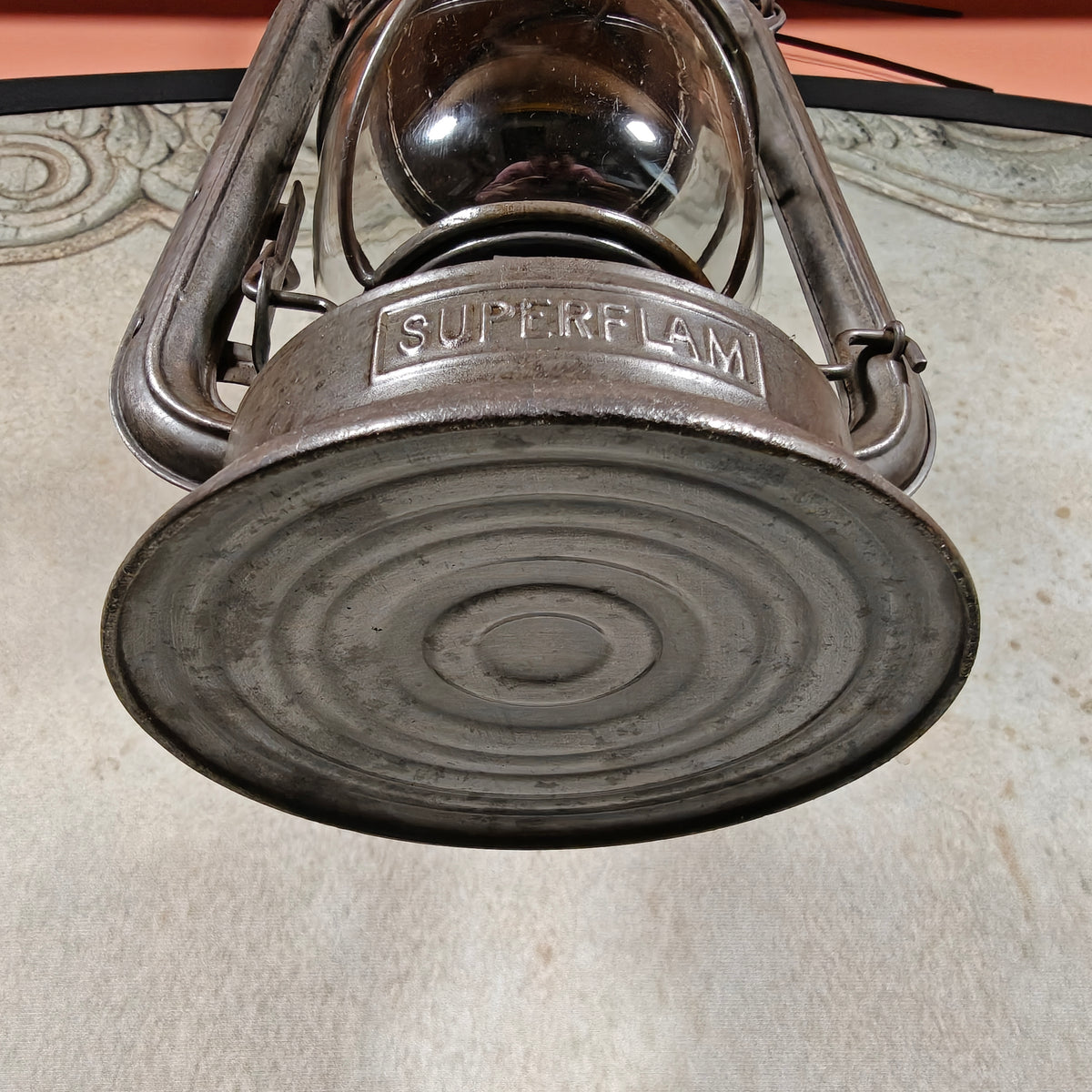 Rare Feuerhand 270 “SUPERFLAM” Hurricane Lantern – Late 1930s