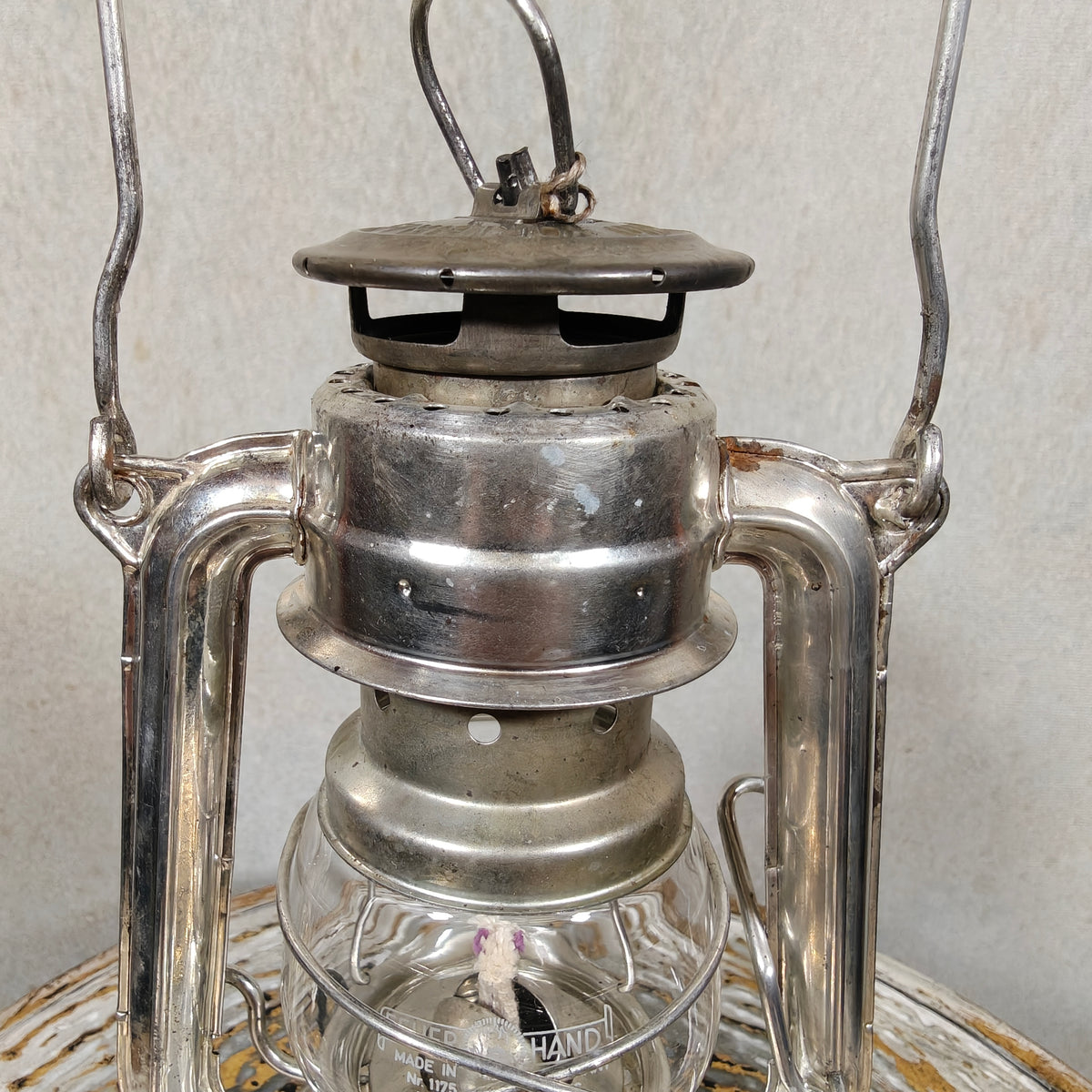 Fantastic New Old Stock (or Near-Unused) Feuerhand 175 Hurricane Lantern – 1970s – “Super Baby”