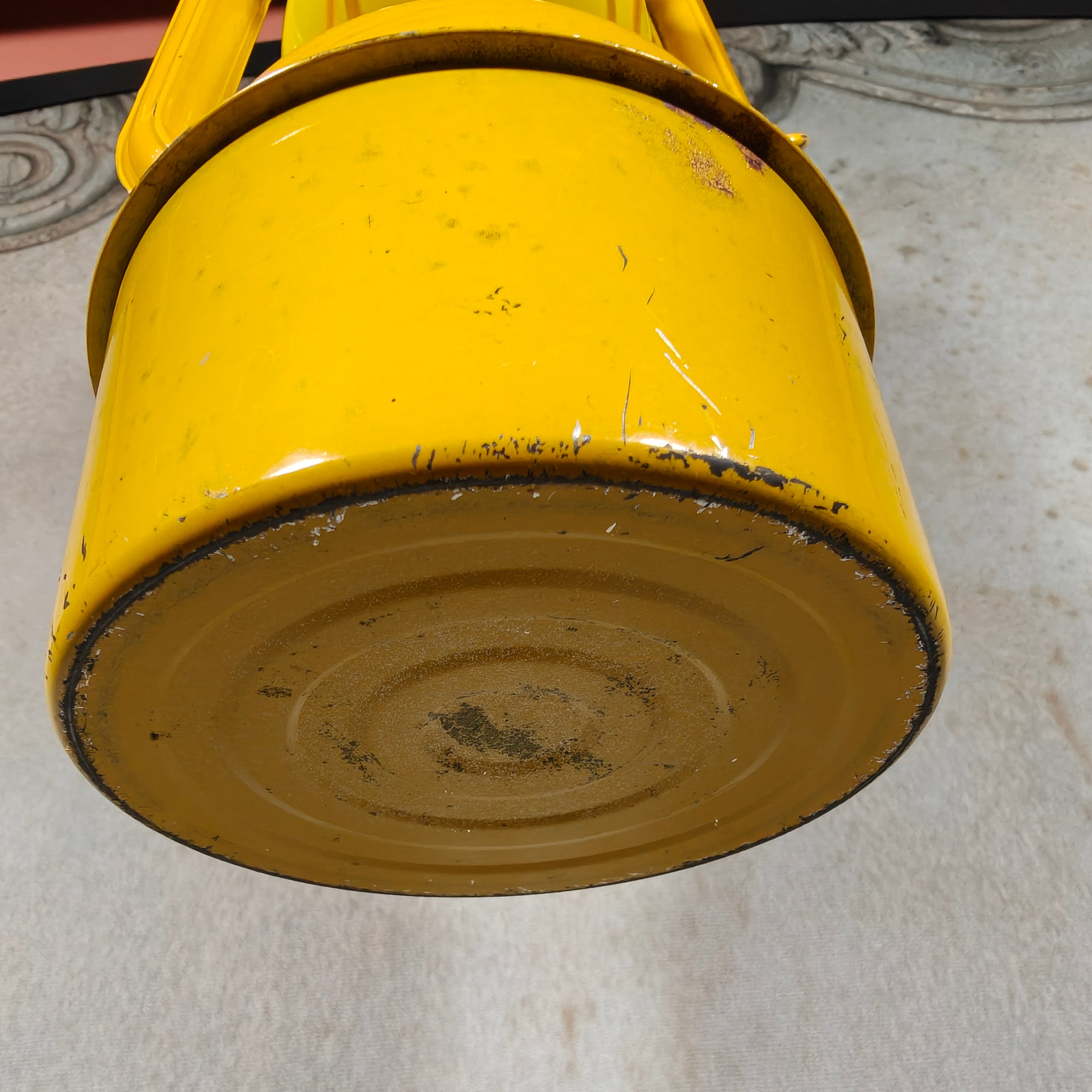 Beautiful hurricane lantern – Feuerhand 276 STK/70 Western Germany – Baby Special safety lantern / construction lantern – In very good condition