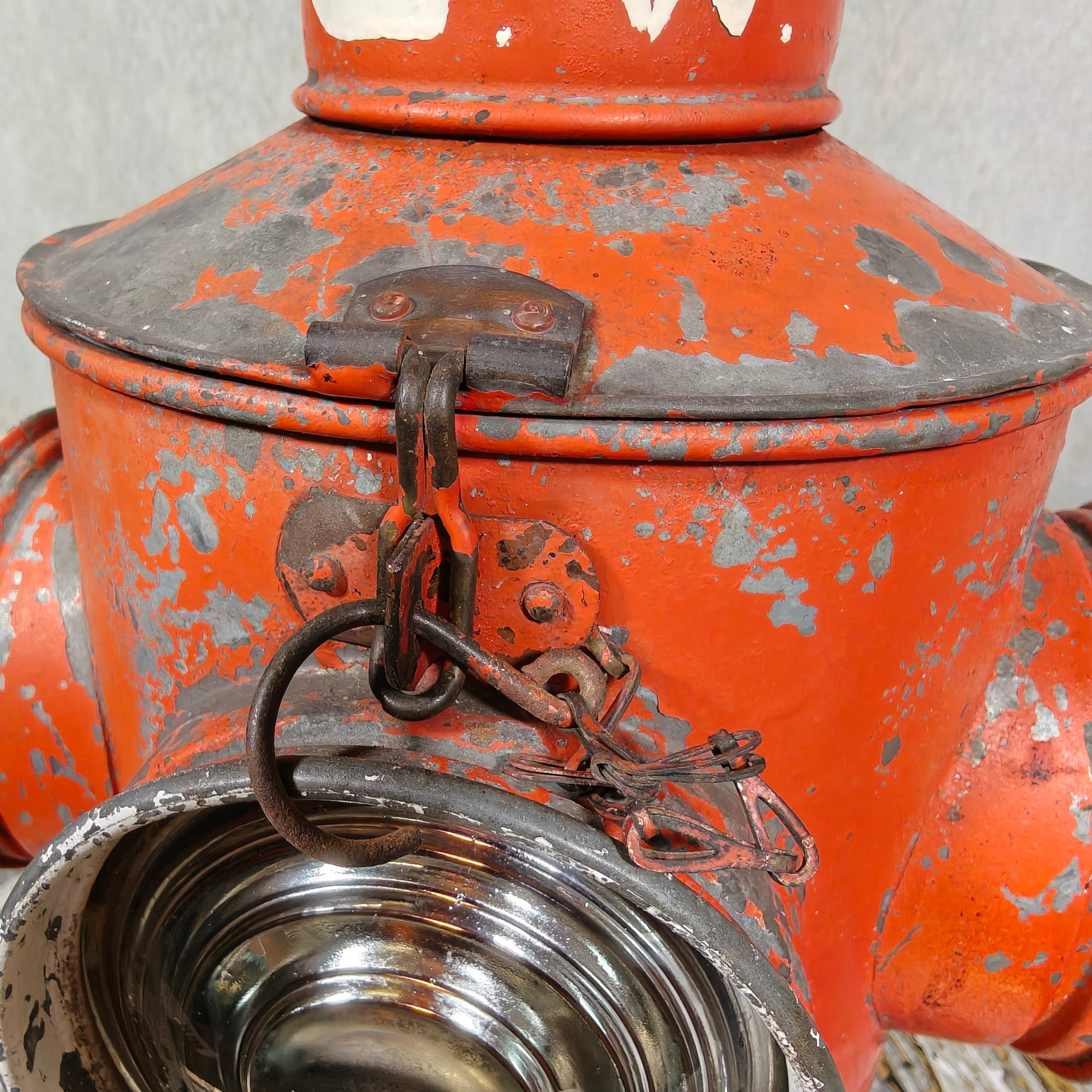 Vintage Red Rear Marker Lamp / Tail Signal Lamp (1950s/60s)
