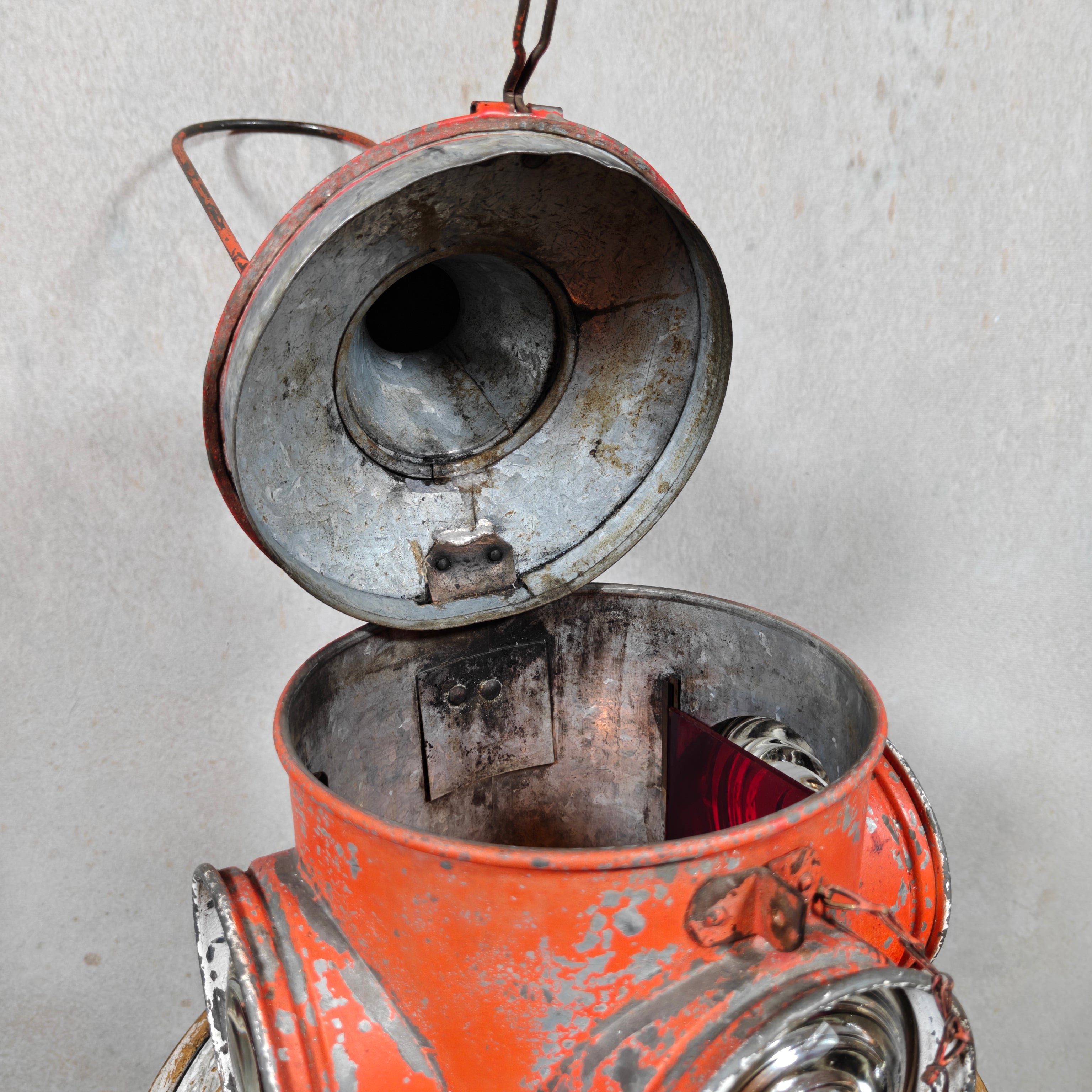 Vintage Red Rear Marker Lamp / Tail Signal Lamp (1950s/60s)