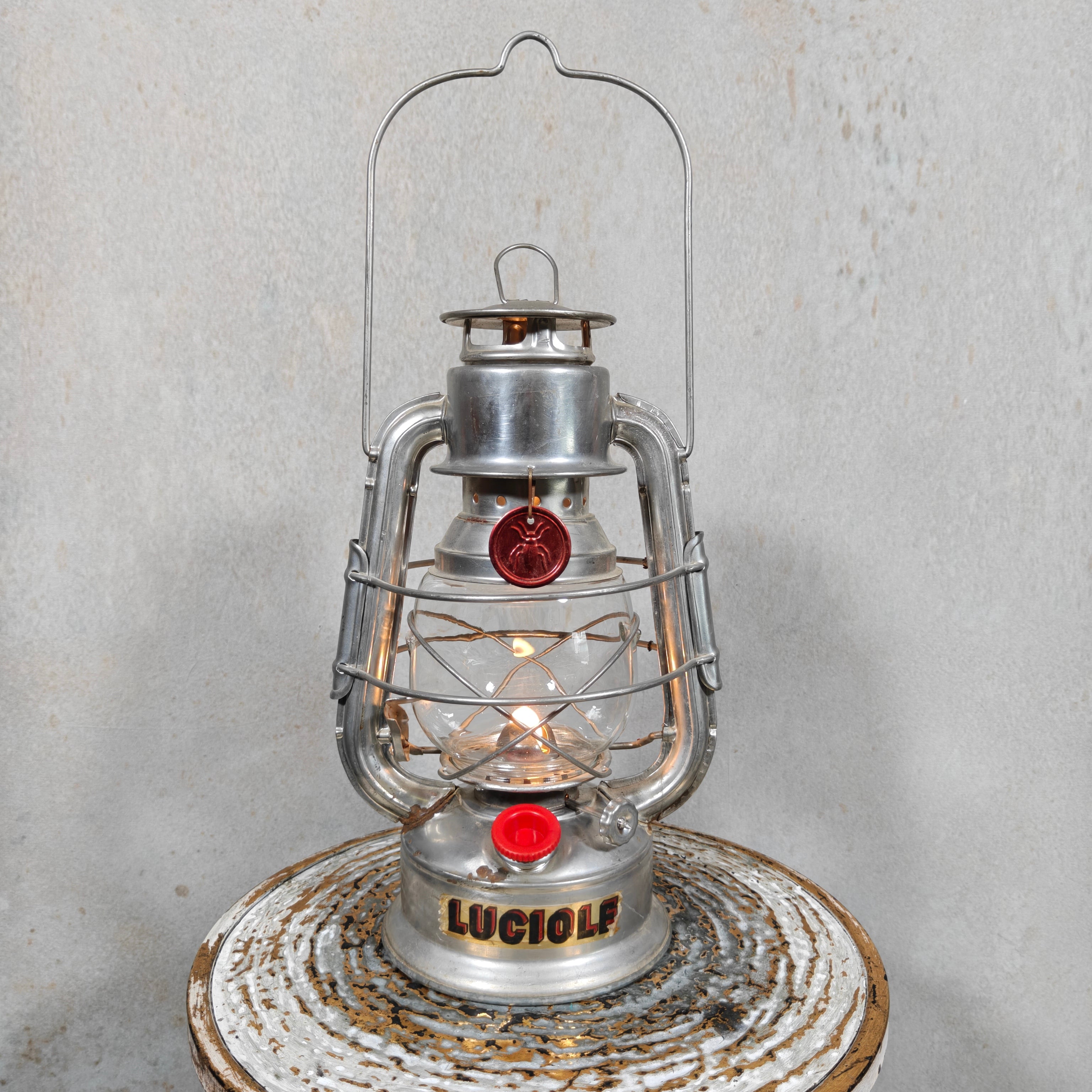 ALG Luciole Hurricane Lantern – Fantastic Condition with Original Luciole Hanger