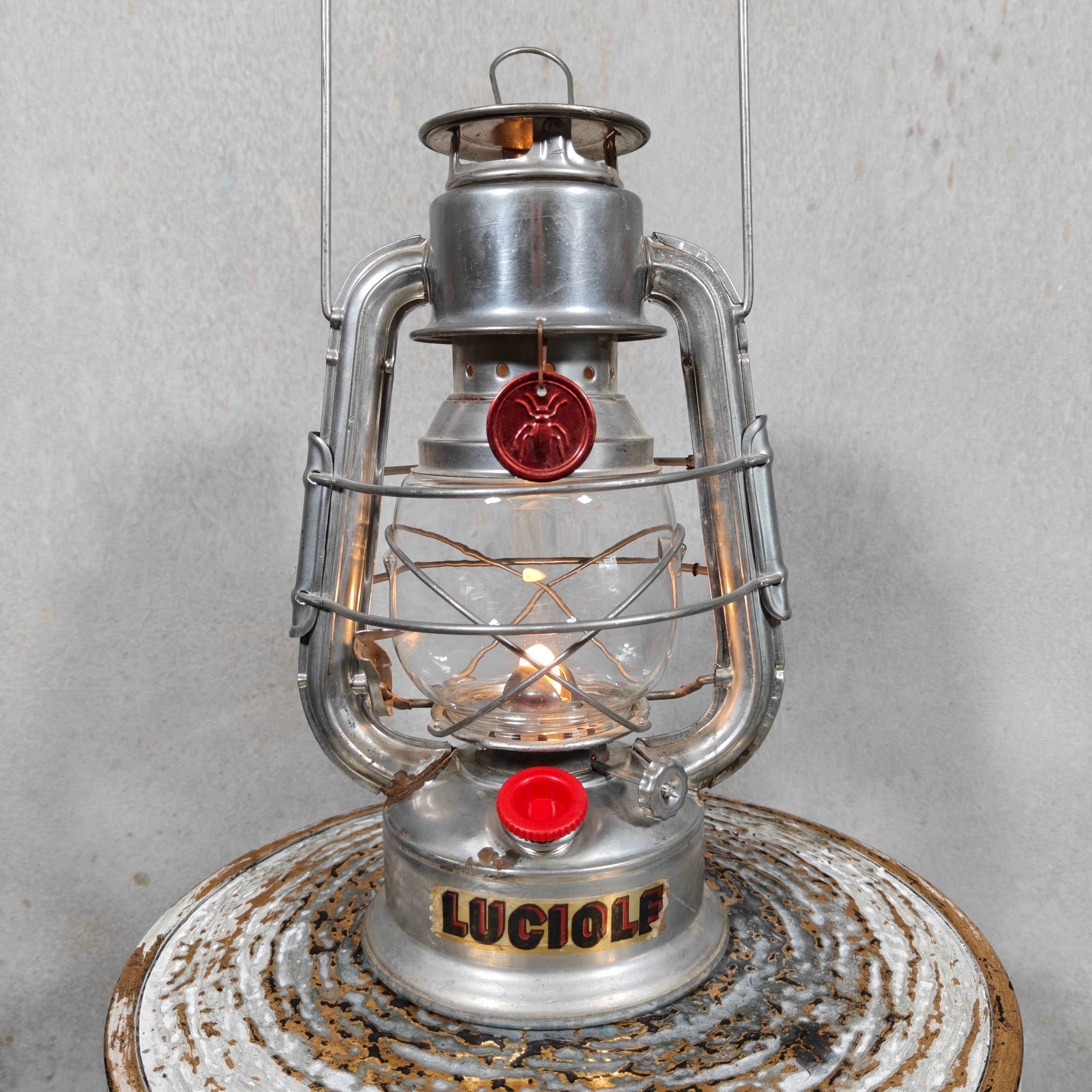 ALG Luciole Hurricane Lantern – Fantastic Condition with Original Luciole Hanger