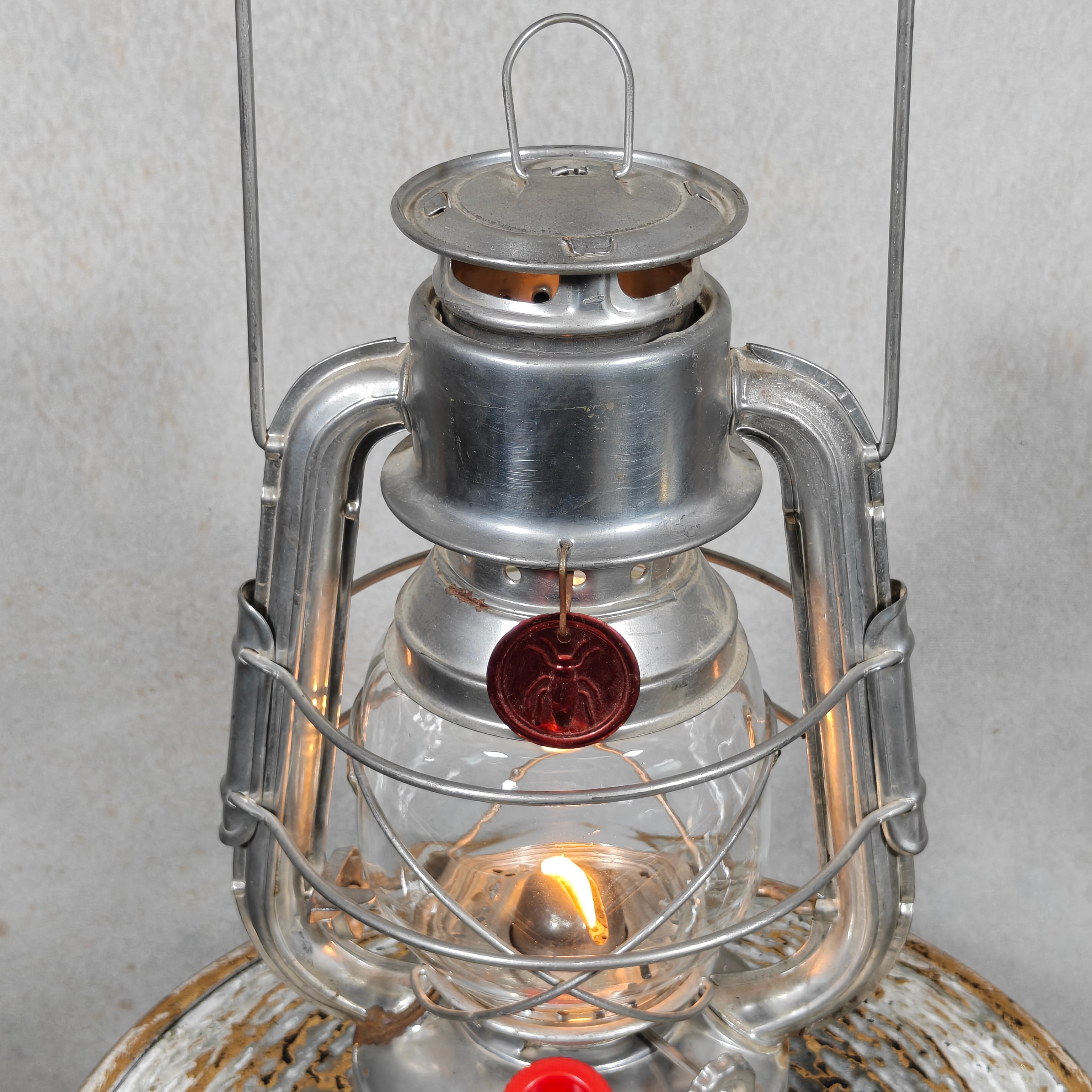 ALG Luciole Hurricane Lantern – Fantastic Condition with Original Luciole Hanger