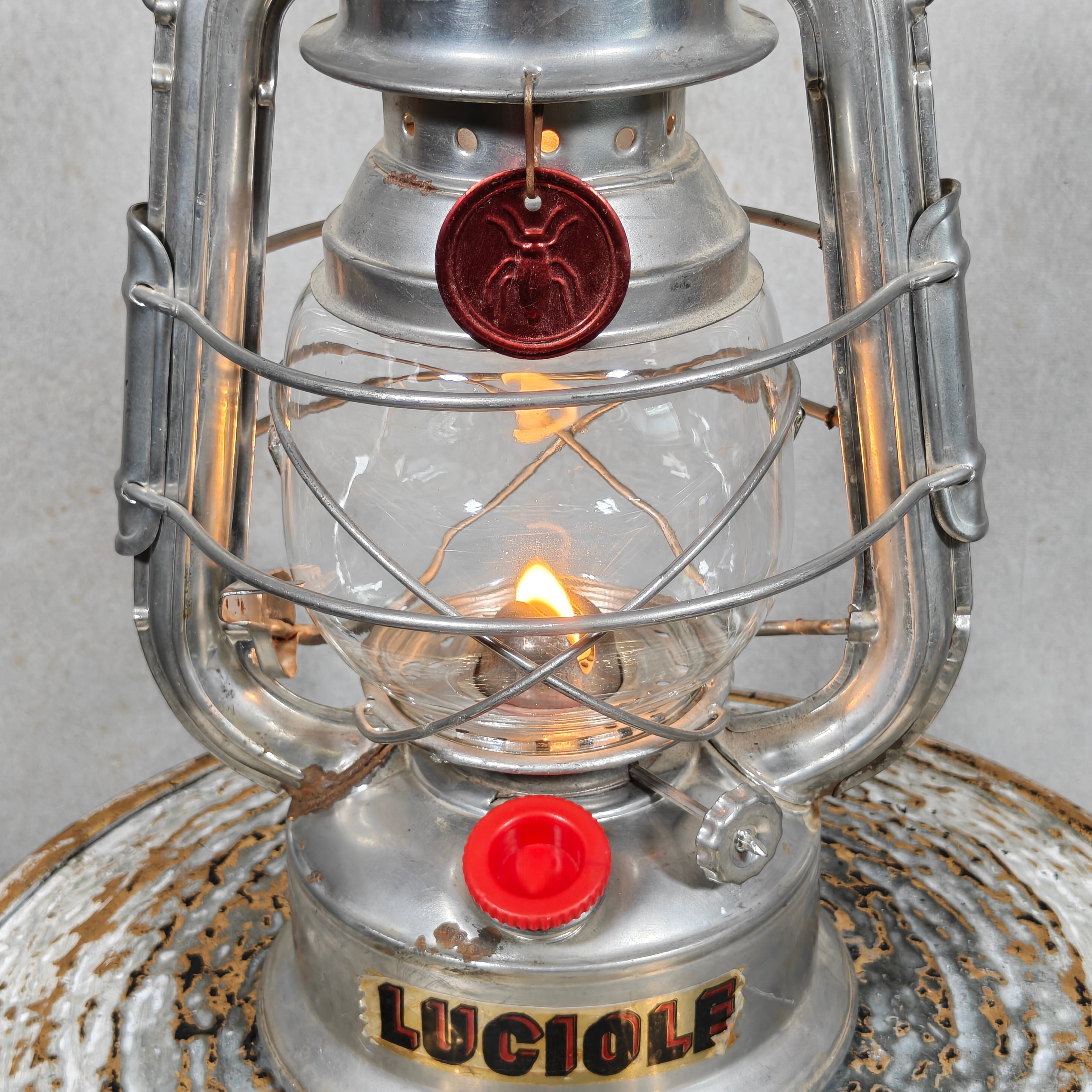 ALG Luciole Hurricane Lantern – Fantastic Condition with Original Luciole Hanger