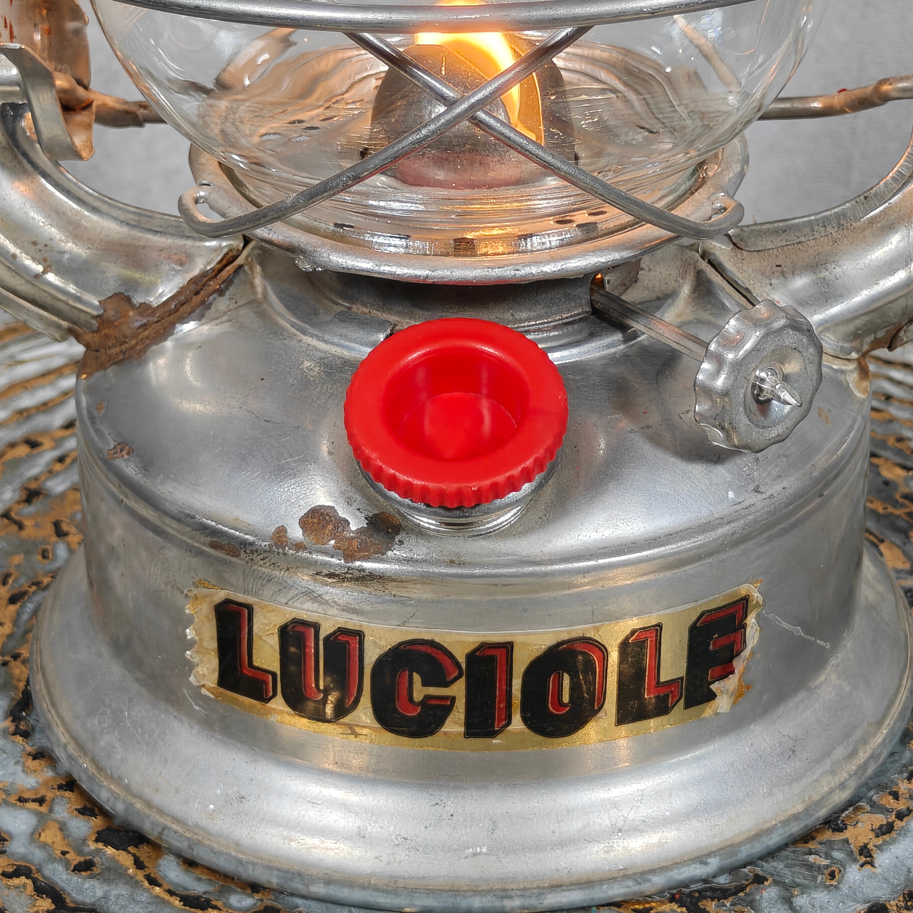 ALG Luciole Hurricane Lantern – Fantastic Condition with Original Luciole Hanger