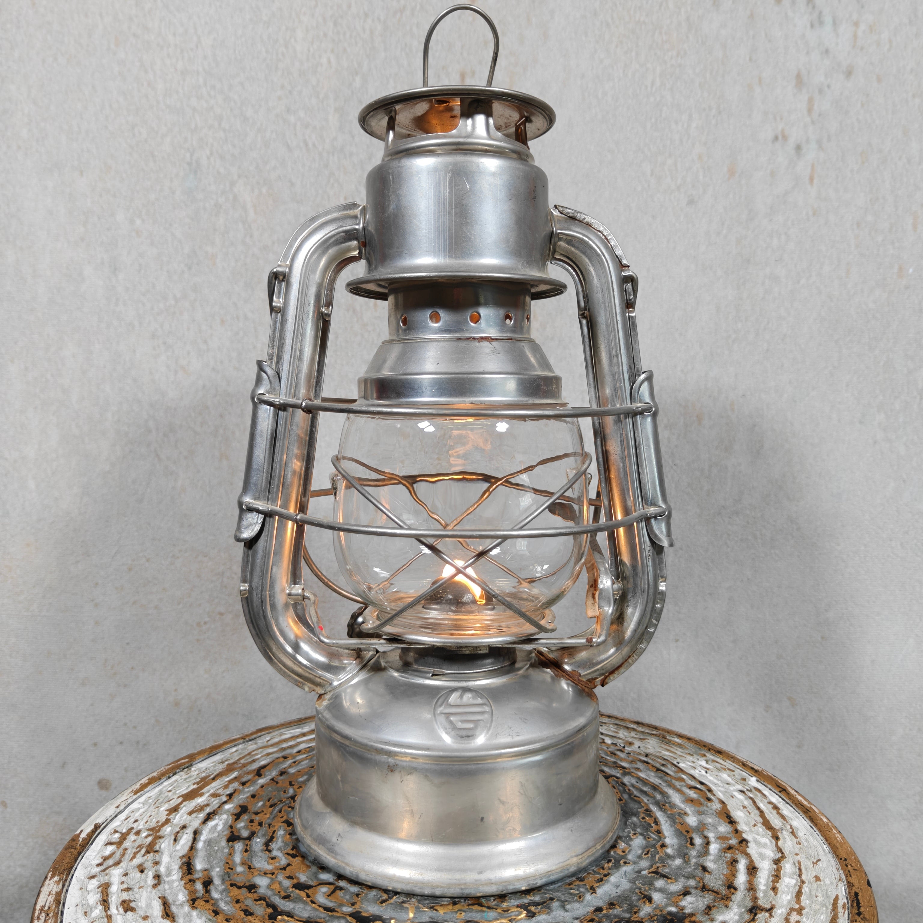 ALG Luciole Hurricane Lantern – Fantastic Condition with Original Luciole Hanger