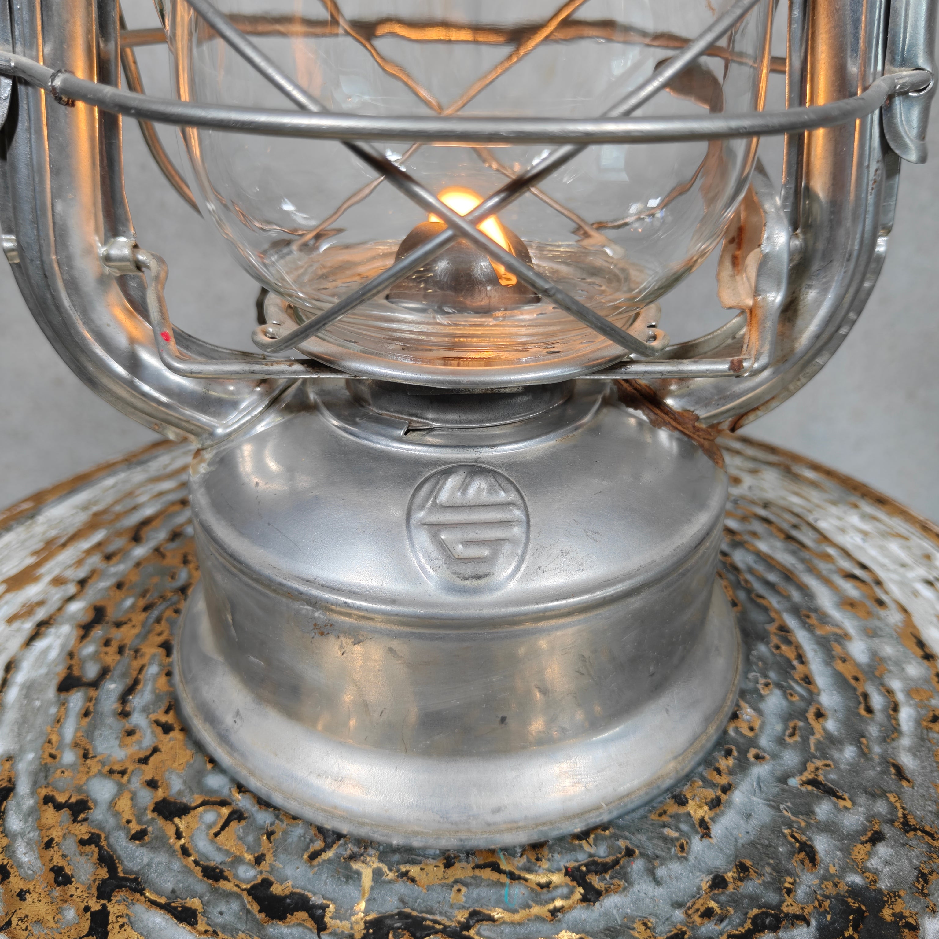 ALG Luciole Hurricane Lantern – Fantastic Condition with Original Luciole Hanger