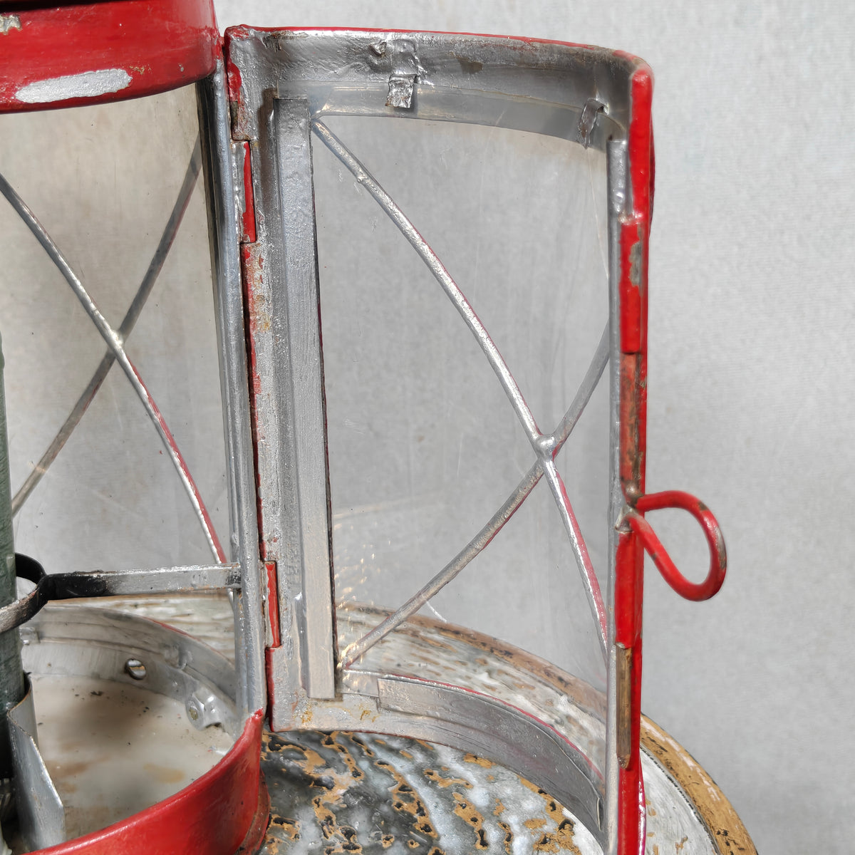 Vintage Swiss Fourgon Lantern (Candle Lantern, 1930s/40s)