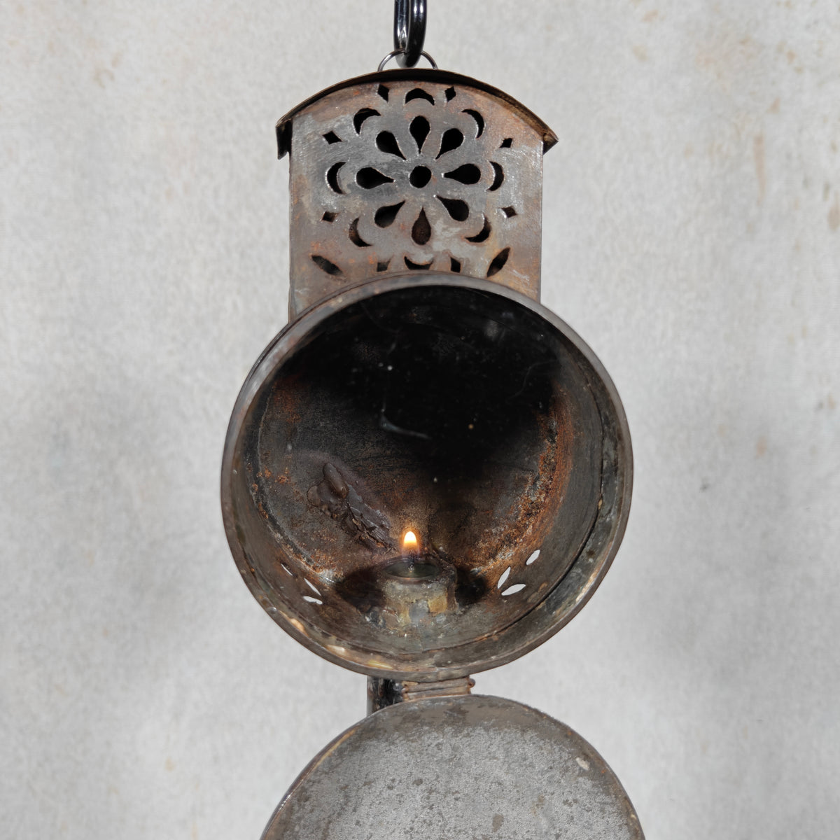 Vintage Travel candle Lantern – 1930s