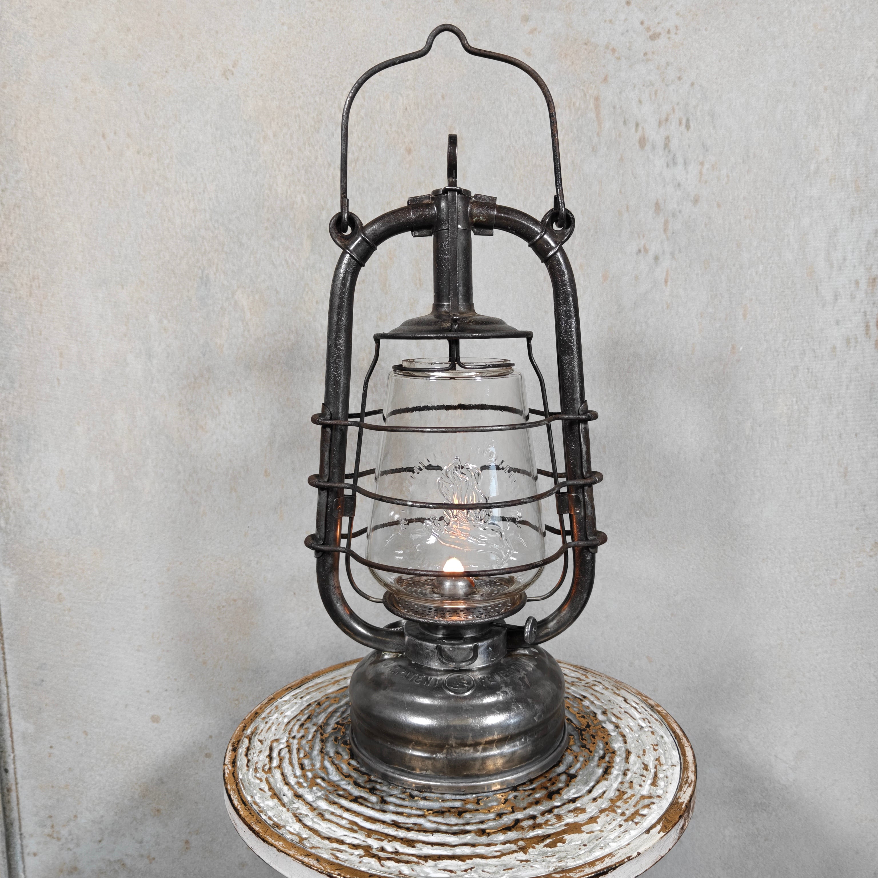 Stunning Hurricane Lantern by Feuerhand – Rare DR Patent Model (c. 1915)