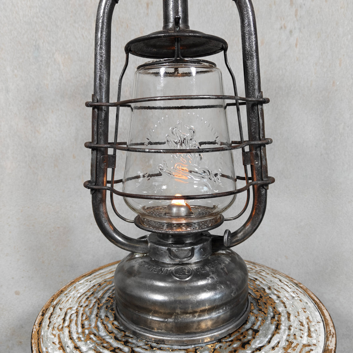 Stunning Hurricane Lantern by Feuerhand – Rare DR Patent Model (c. 1915)