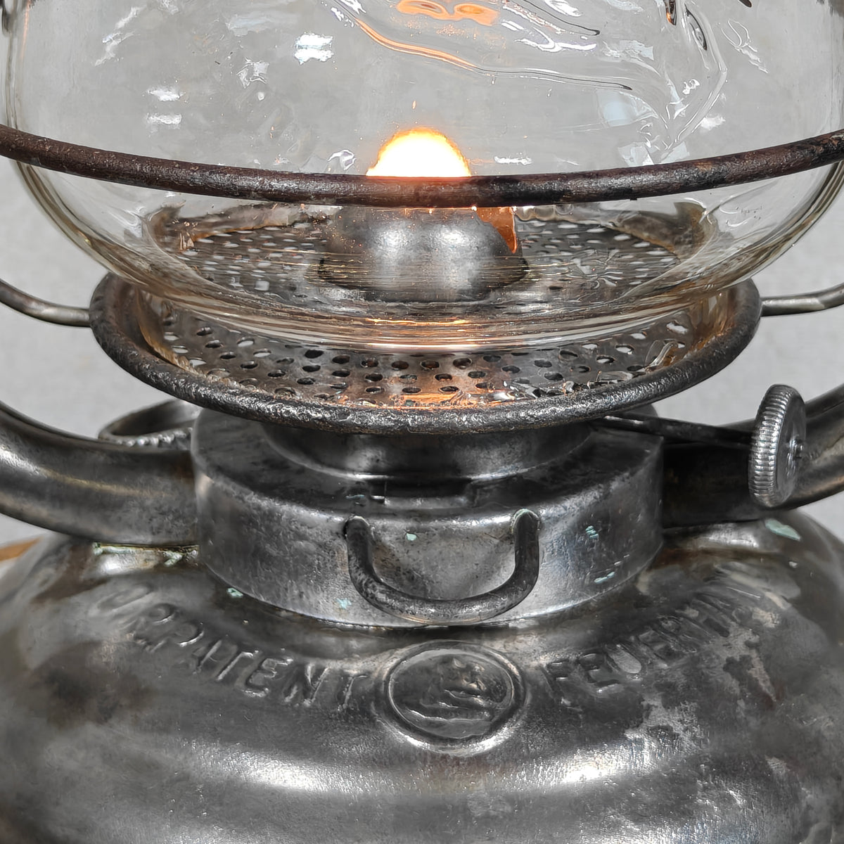 Stunning Hurricane Lantern by Feuerhand – Rare DR Patent Model (c. 1915)