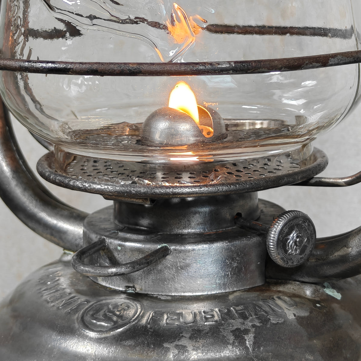 Stunning Hurricane Lantern by Feuerhand – Rare DR Patent Model (c. 1915)