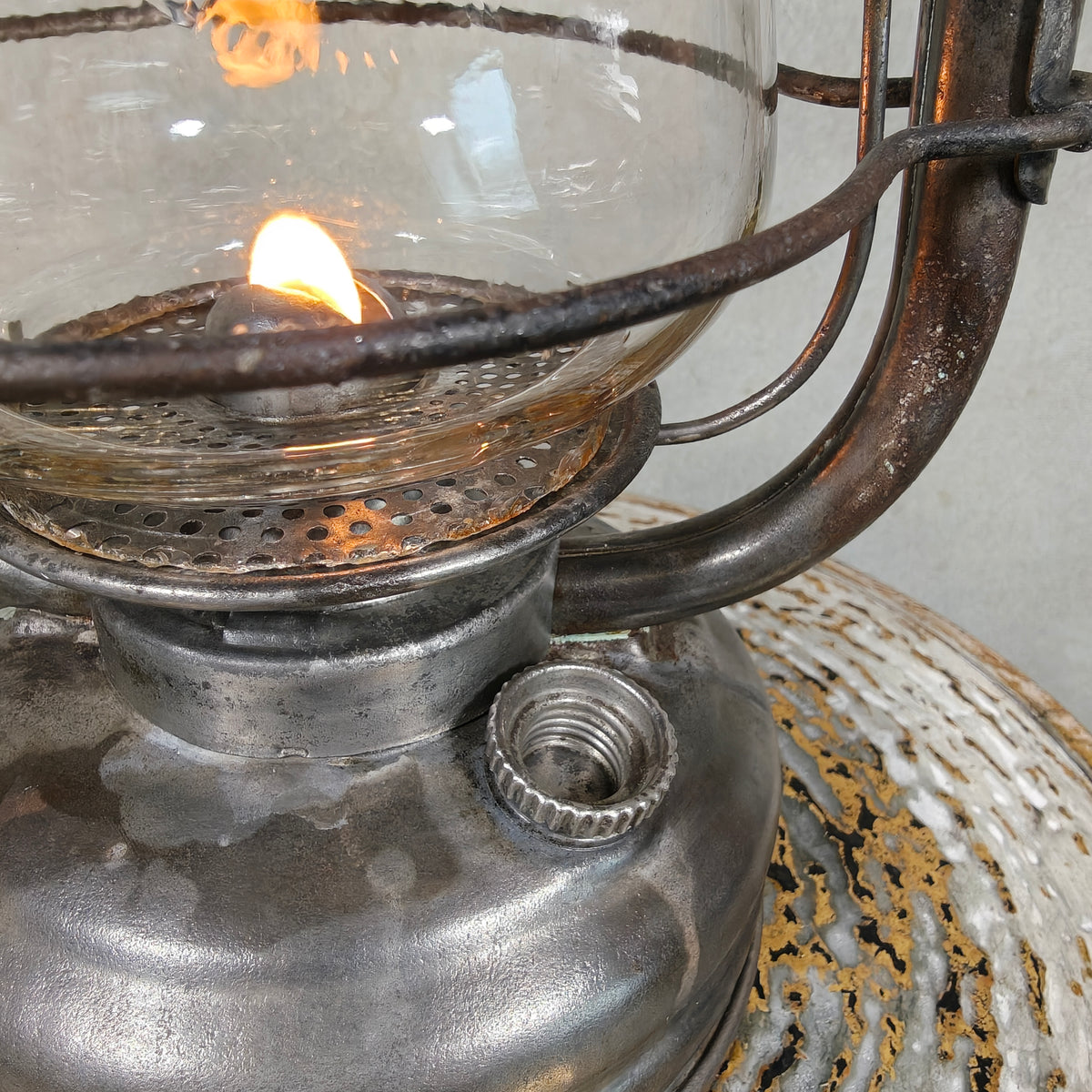 Stunning Hurricane Lantern by Feuerhand – Rare DR Patent Model (c. 1915)