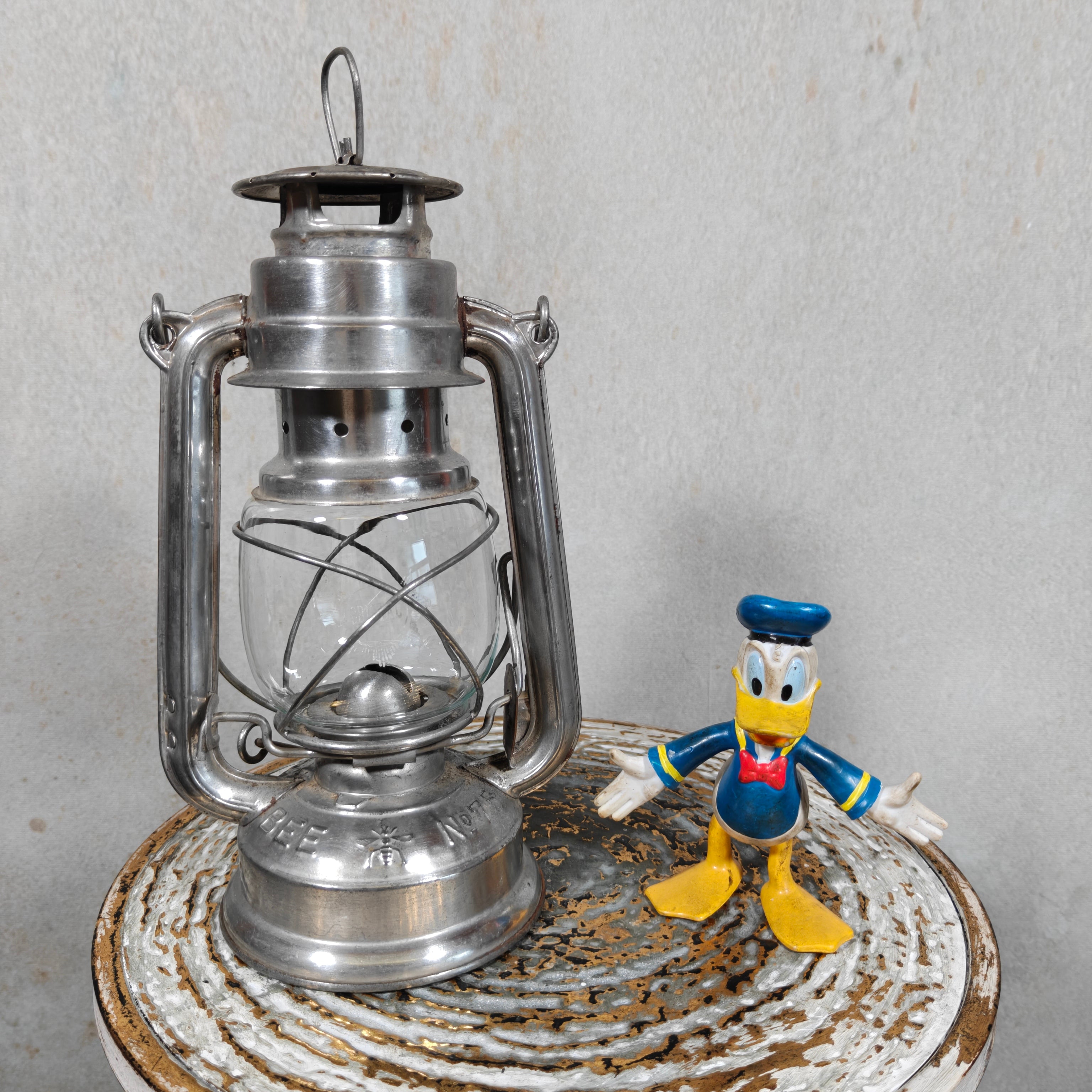 Beautiful and Rare German Hurricane Lantern – Bee 75, Look‑alike of the Bat 158, Made in Germany, 1970s/1980s