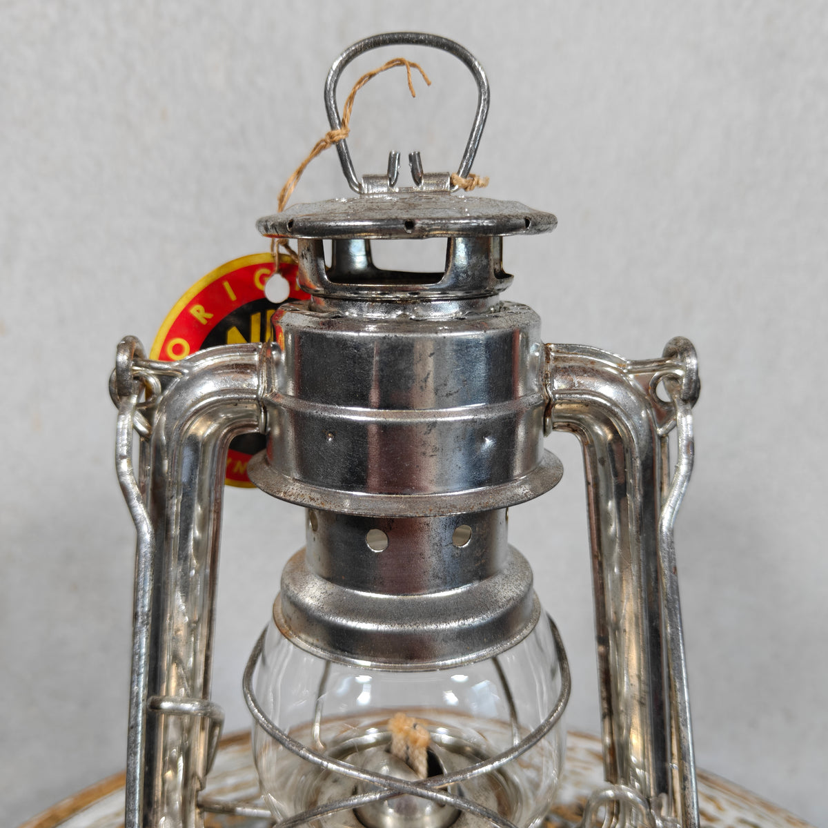 Fantastic New Old Stock Unused Hurricane Lantern – Feuerhand 175, 1970s, with Original Tag