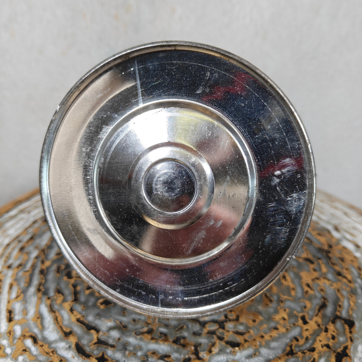 Fantastic New Old Stock Unused Hurricane Lantern – Feuerhand 175, 1970s, with Original Tag