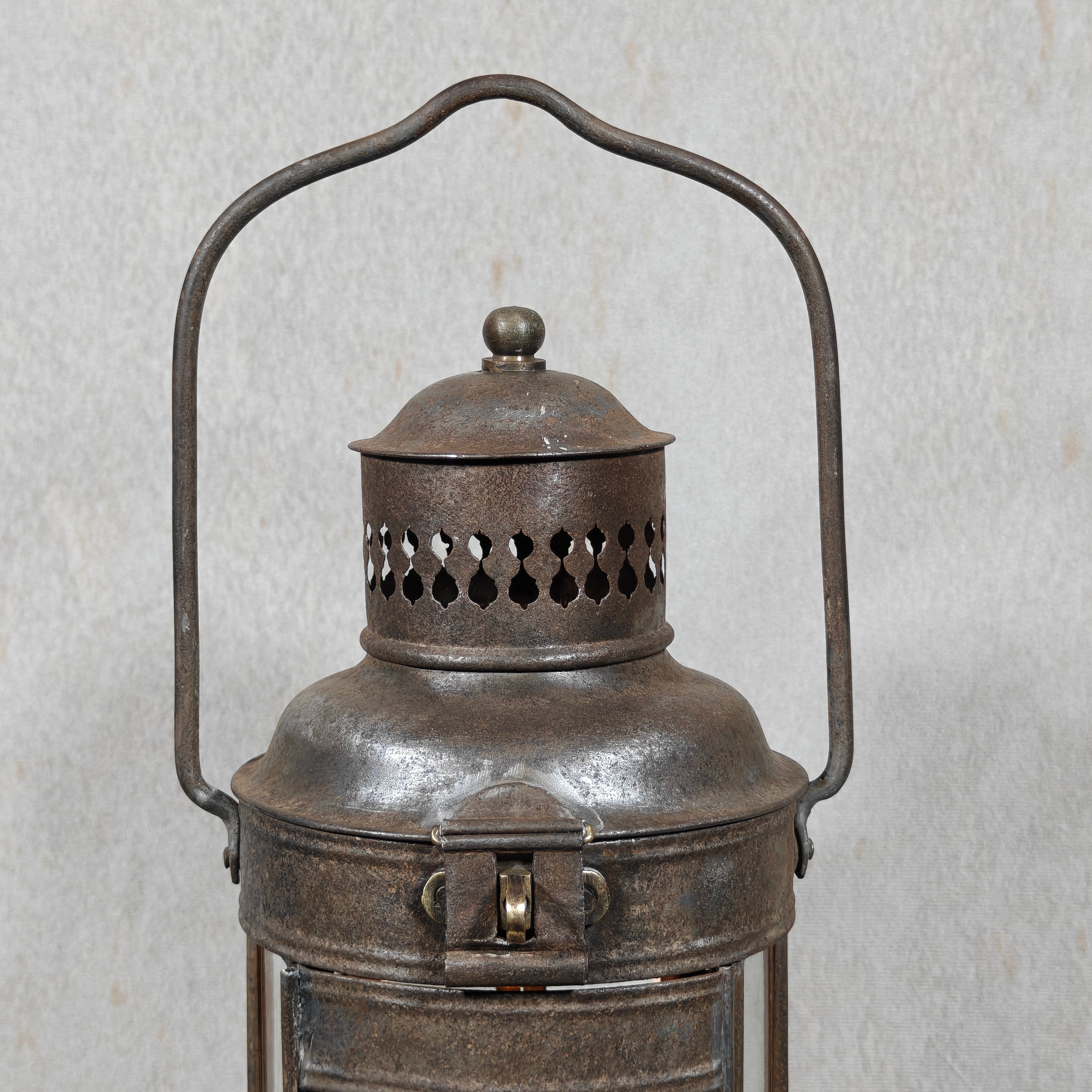 Antique Ship’s Lantern / Cabin Lamp – Beautiful Early Example, c. 1875