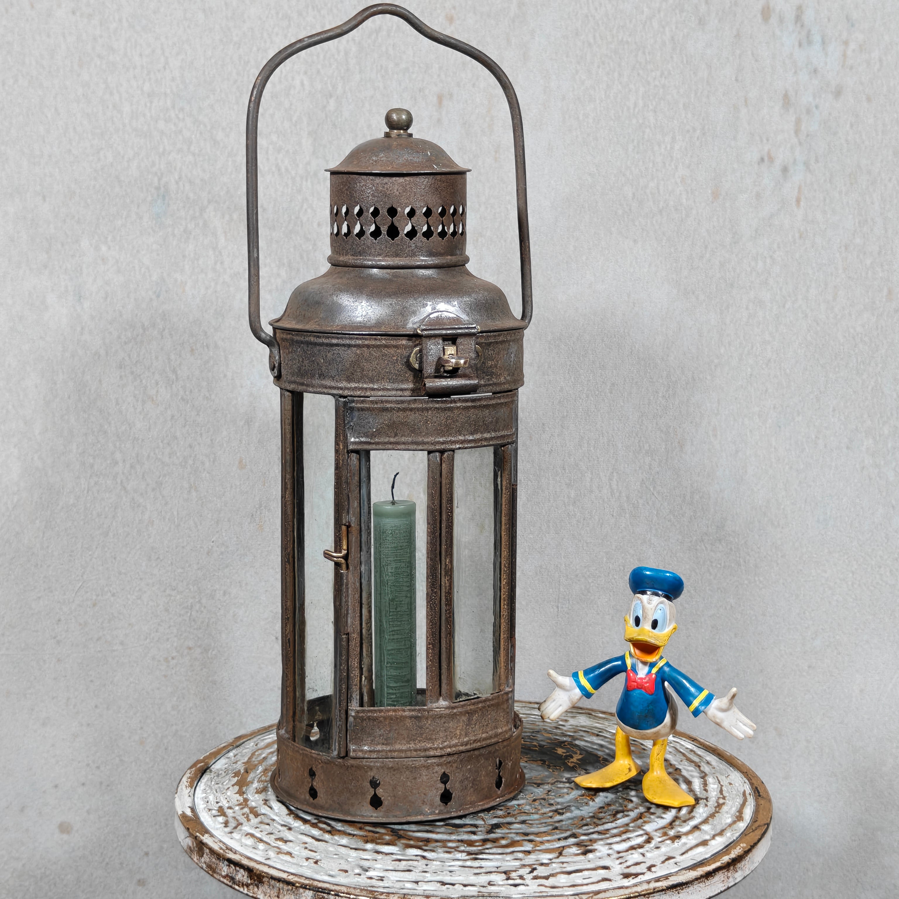 Antique Ship’s Lantern / Cabin Lamp – Beautiful Early Example, c. 1875