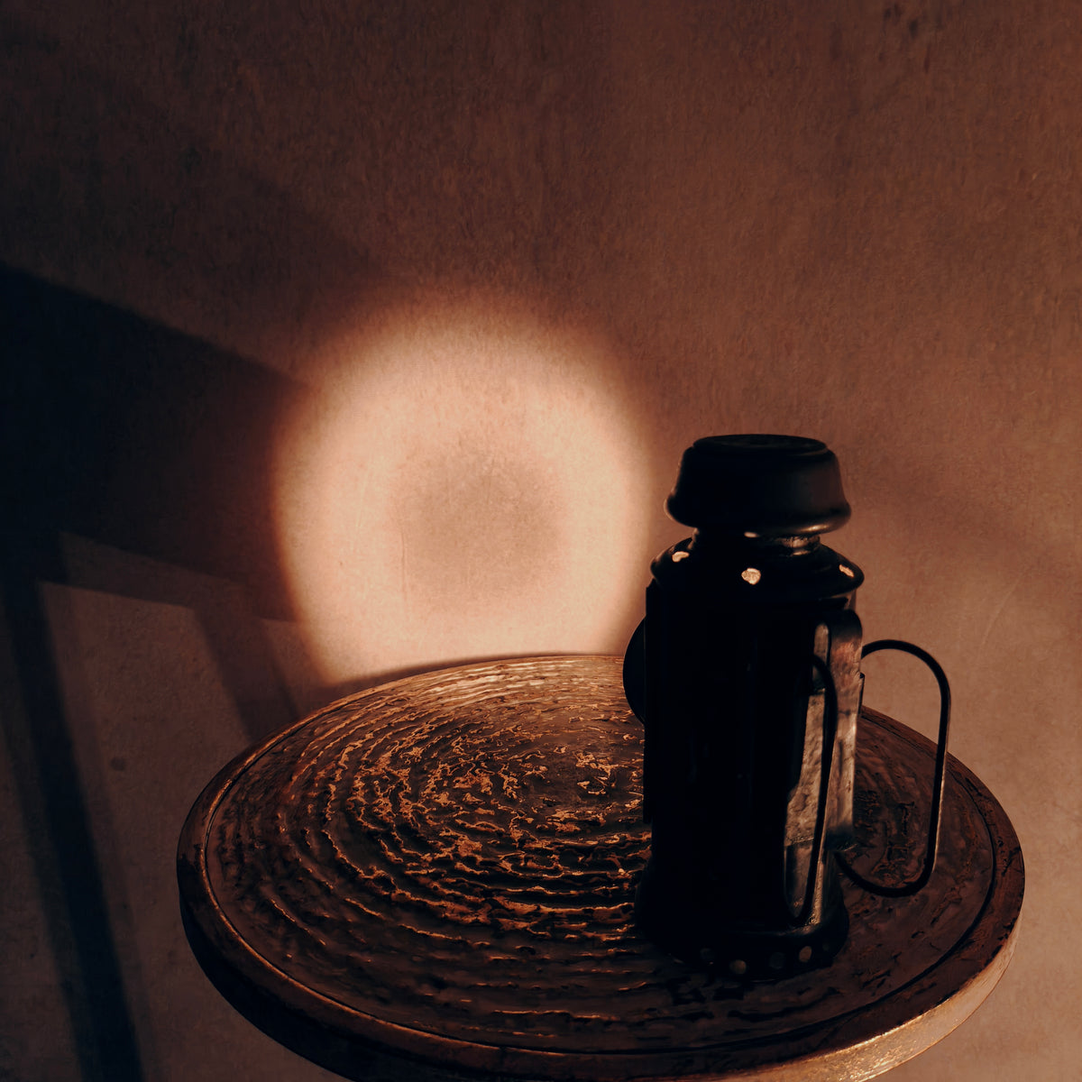 Rare Antique Bullseye Lantern – 19th Century Police & Signal Hand Lantern