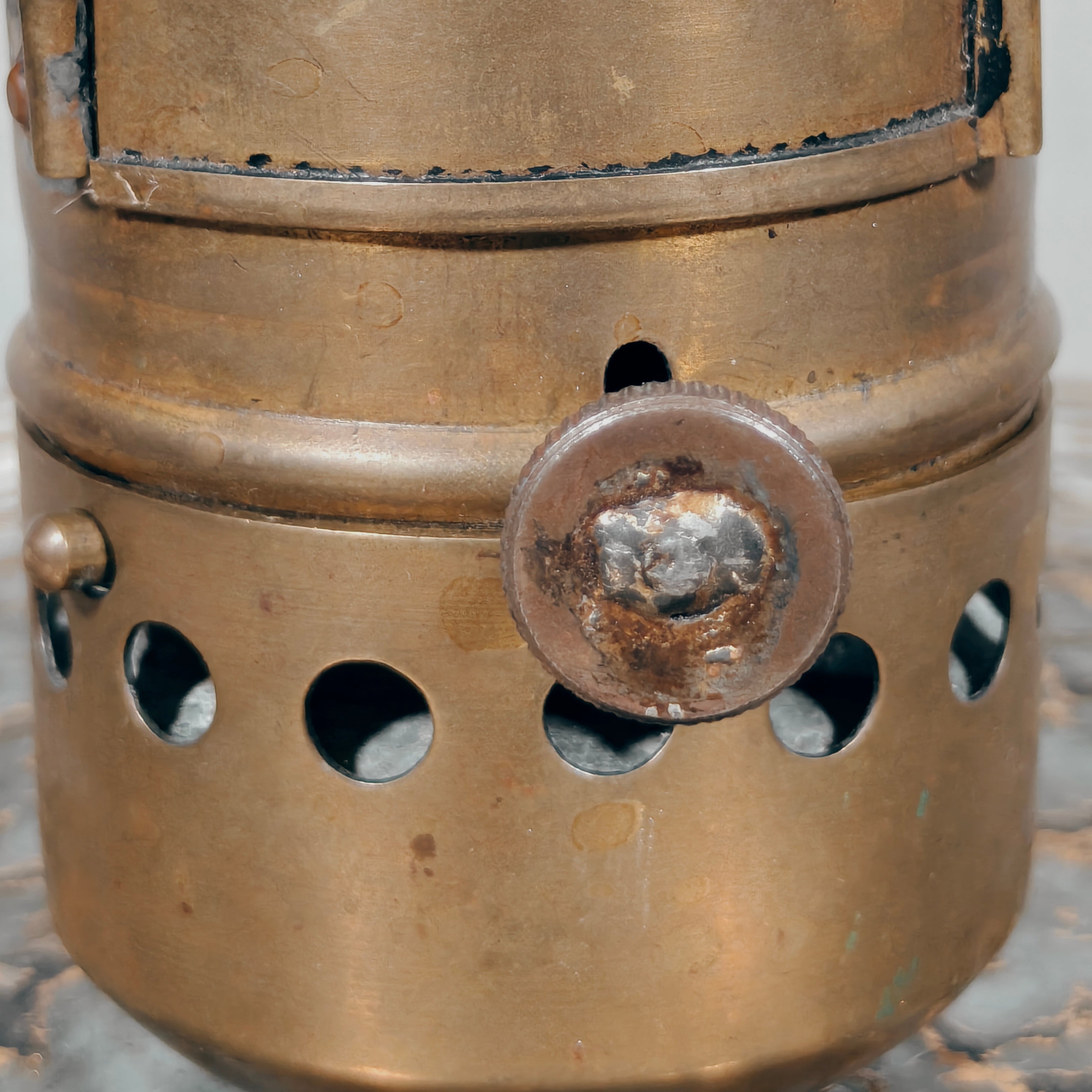Rare French Summa Oil Bicycle / Vehicle Lamp – Working Kerosene Lamp, c. 1920–1940