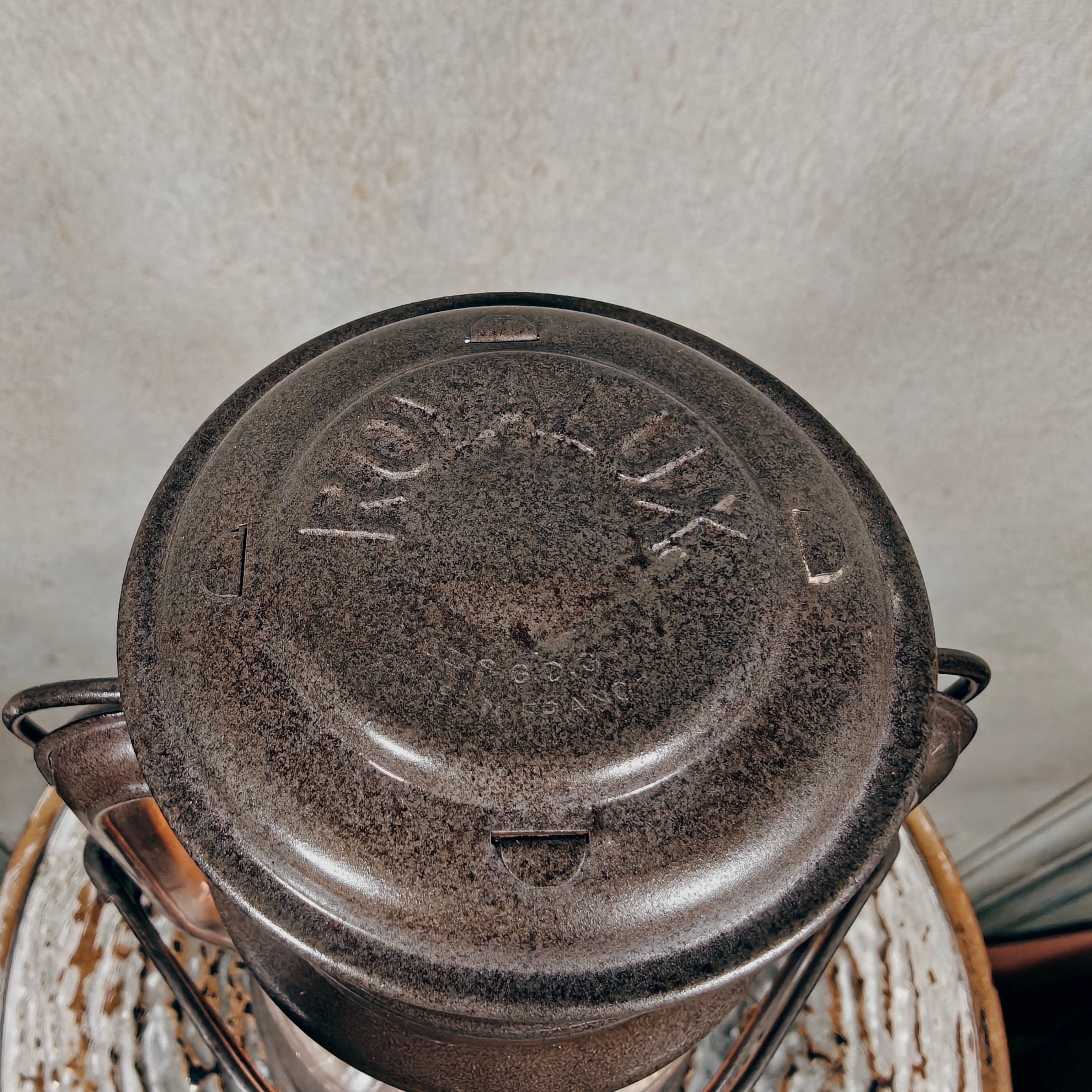 Vintage Royalux Hurricane Lantern – French Oil Lantern – Fully Working