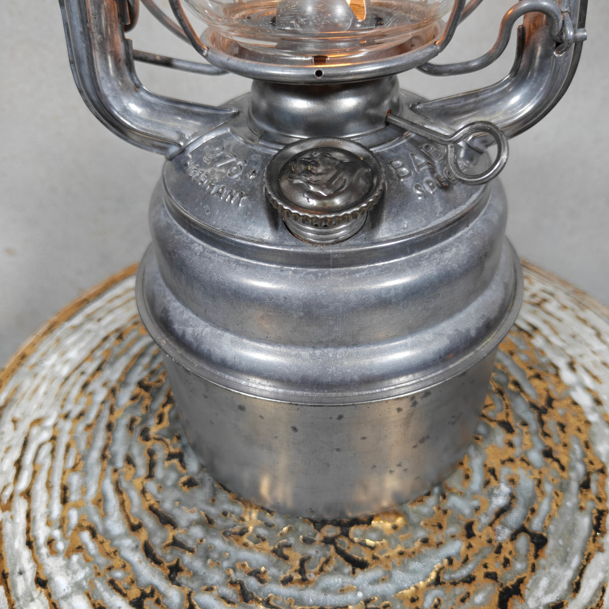Rare Vintage Feuerhand 276/70 Baby Special Hurricane Lantern – West Germany Oil Lantern with Large Tank