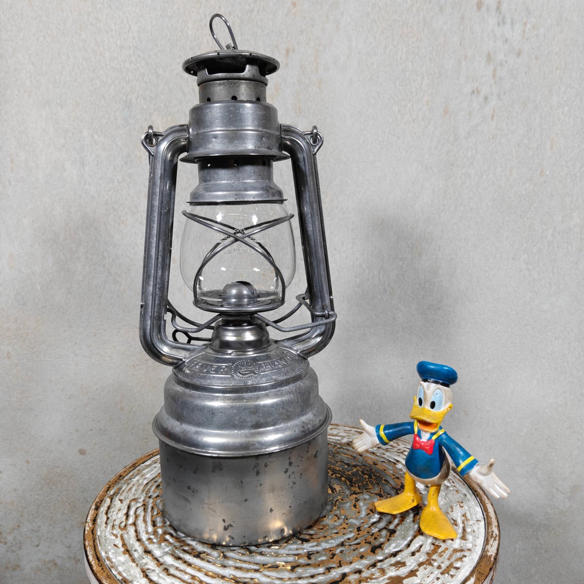 Rare Vintage Feuerhand 276/70 Baby Special Hurricane Lantern – West Germany Oil Lantern with Large Tank