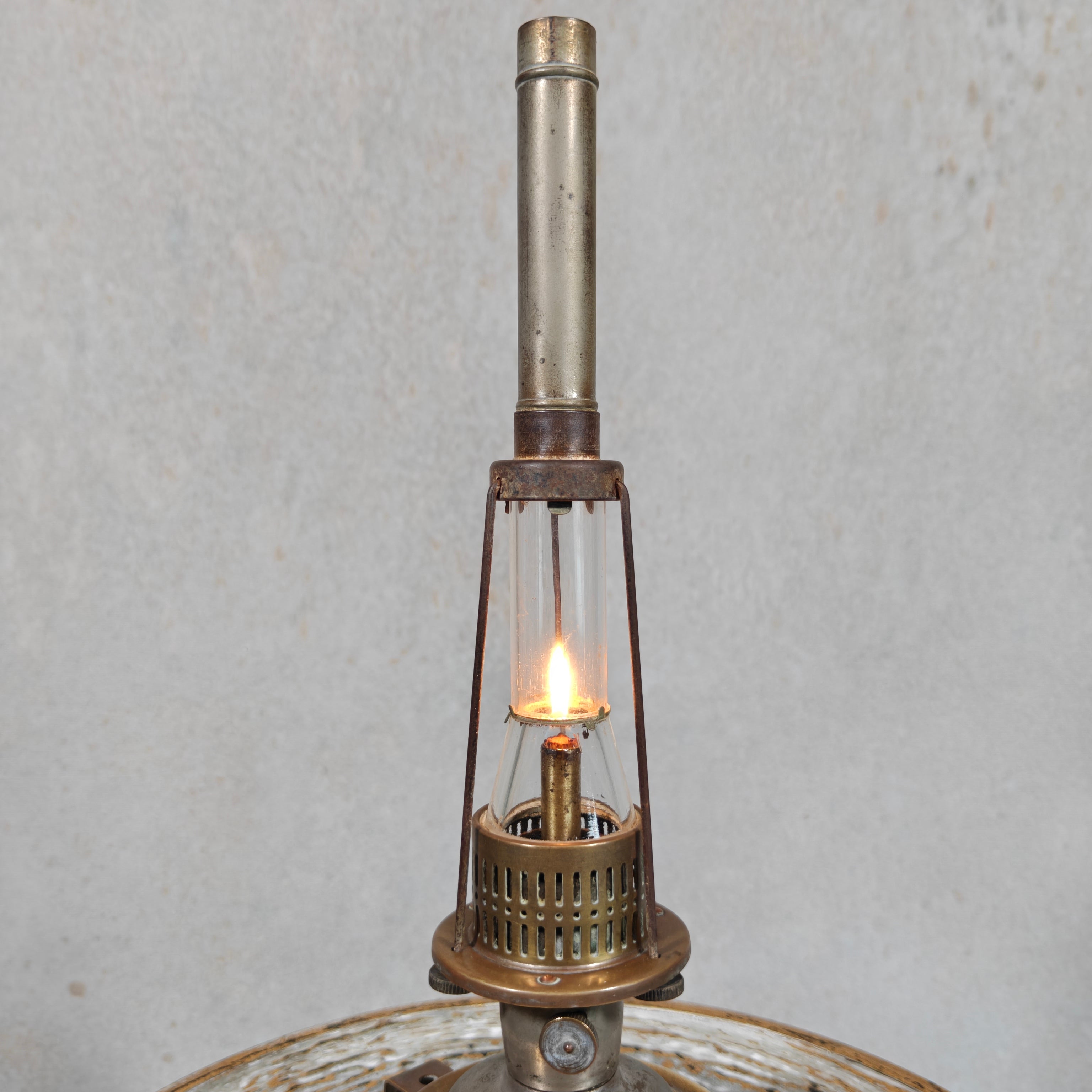 Rare Antique Astra Soleil Oil Lamp – French Art Deco Table Lamp circa 1920s