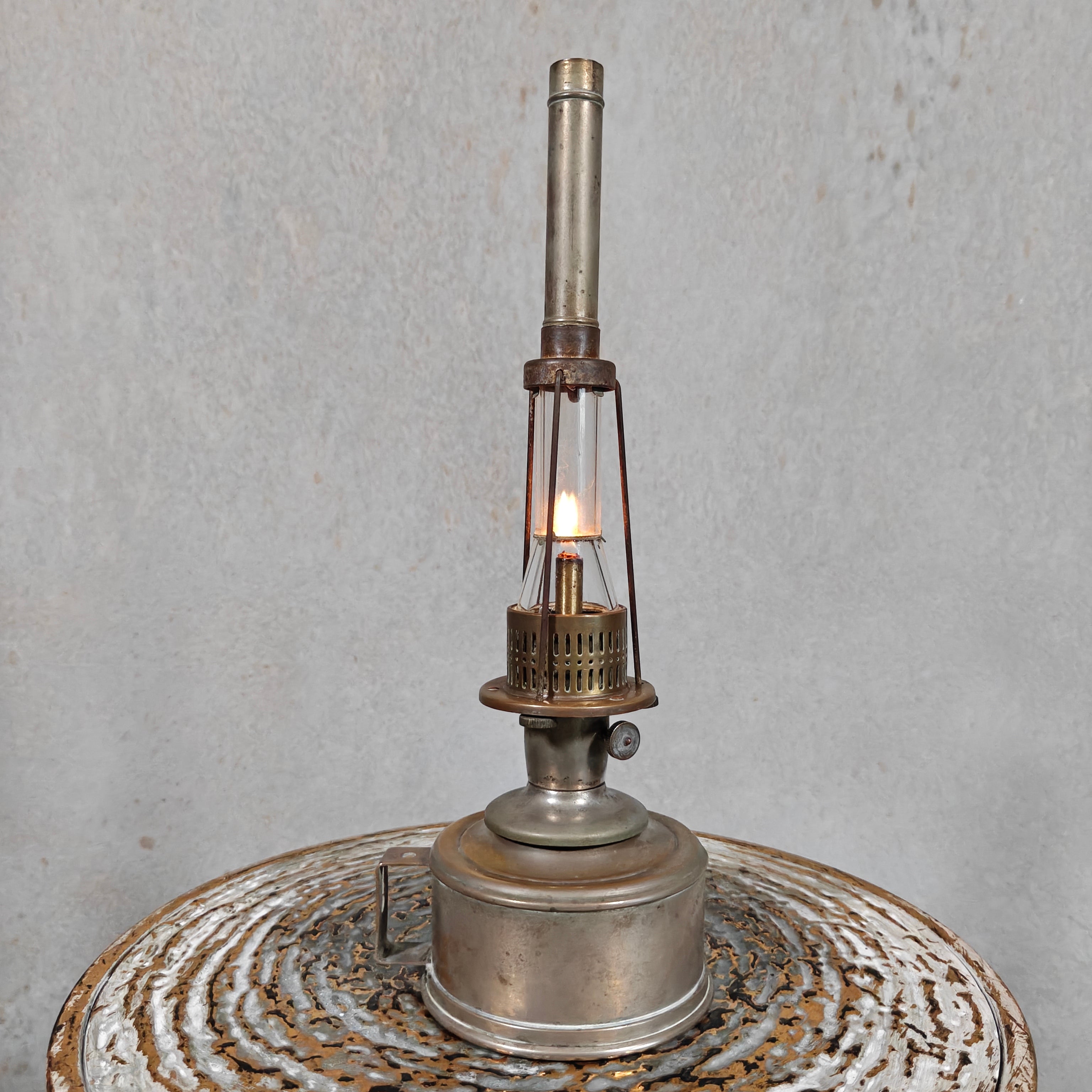Rare Antique Astra Soleil Oil Lamp – French Art Deco Table Lamp circa 1920s