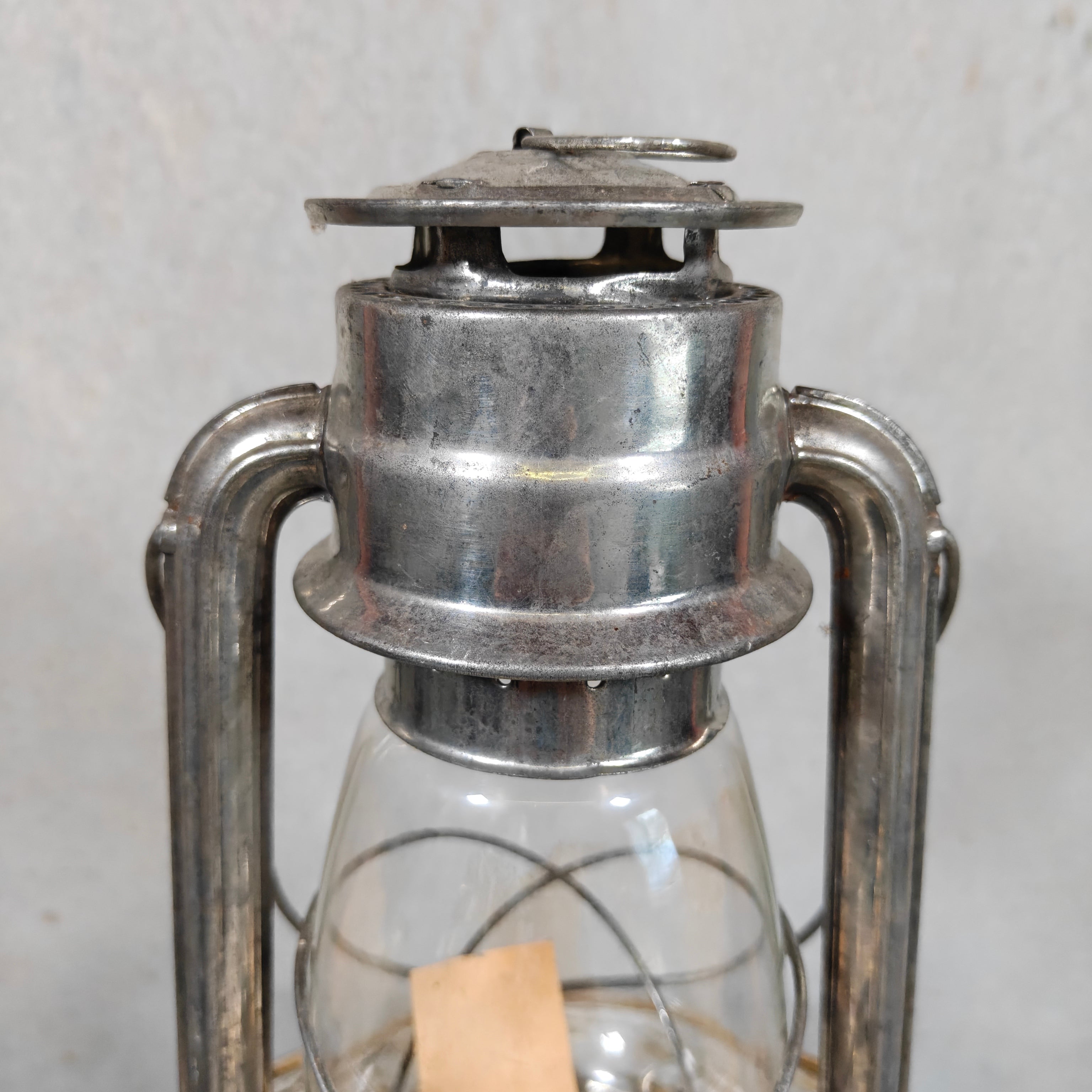 NOS Vintage Frowo No. 75 Hurricane Lantern with Original Tag – Unused 1960s/70s Oil Lantern