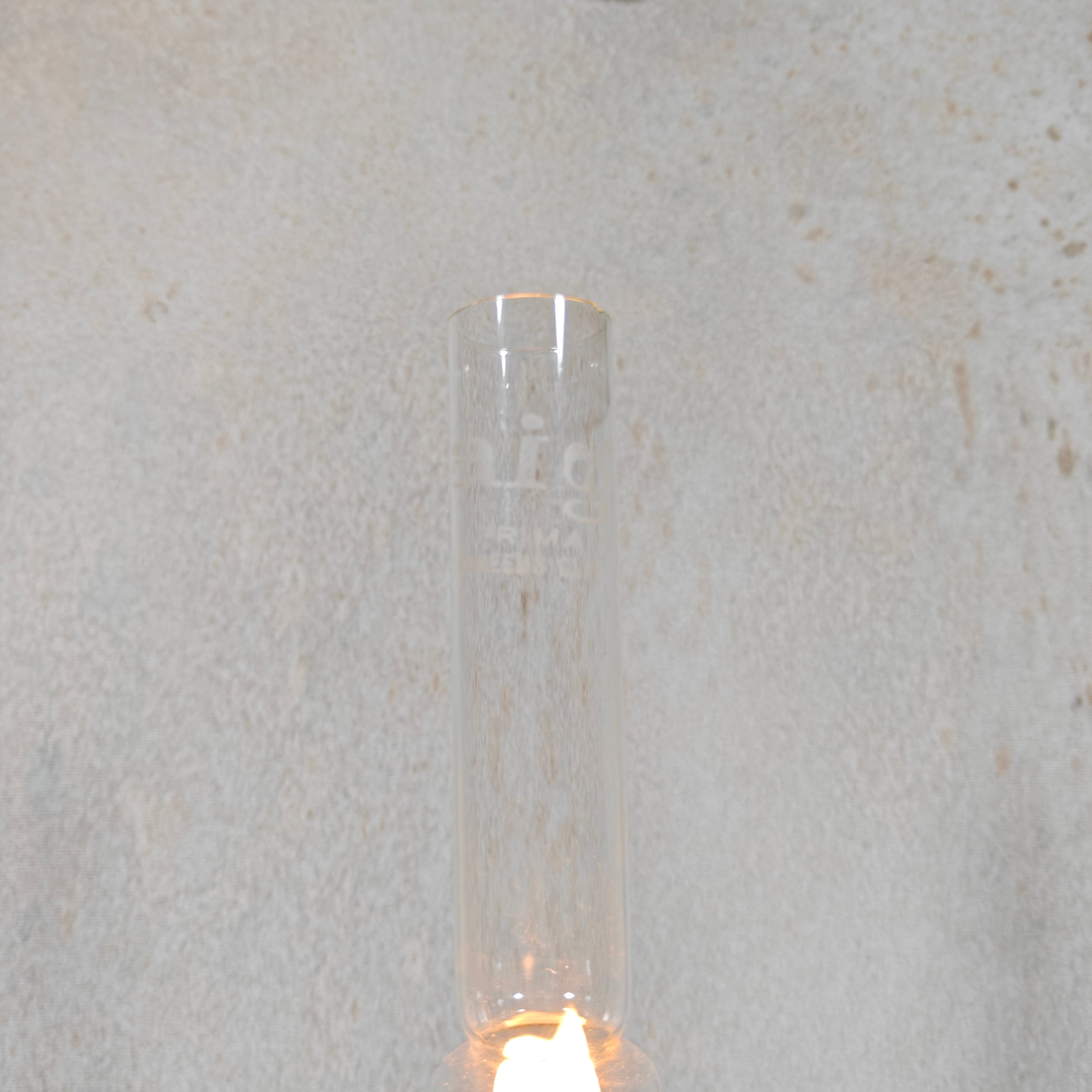 Large Vintage Oil Lamp – Hugo Schneider Burner – Green Reservoir – 1930s