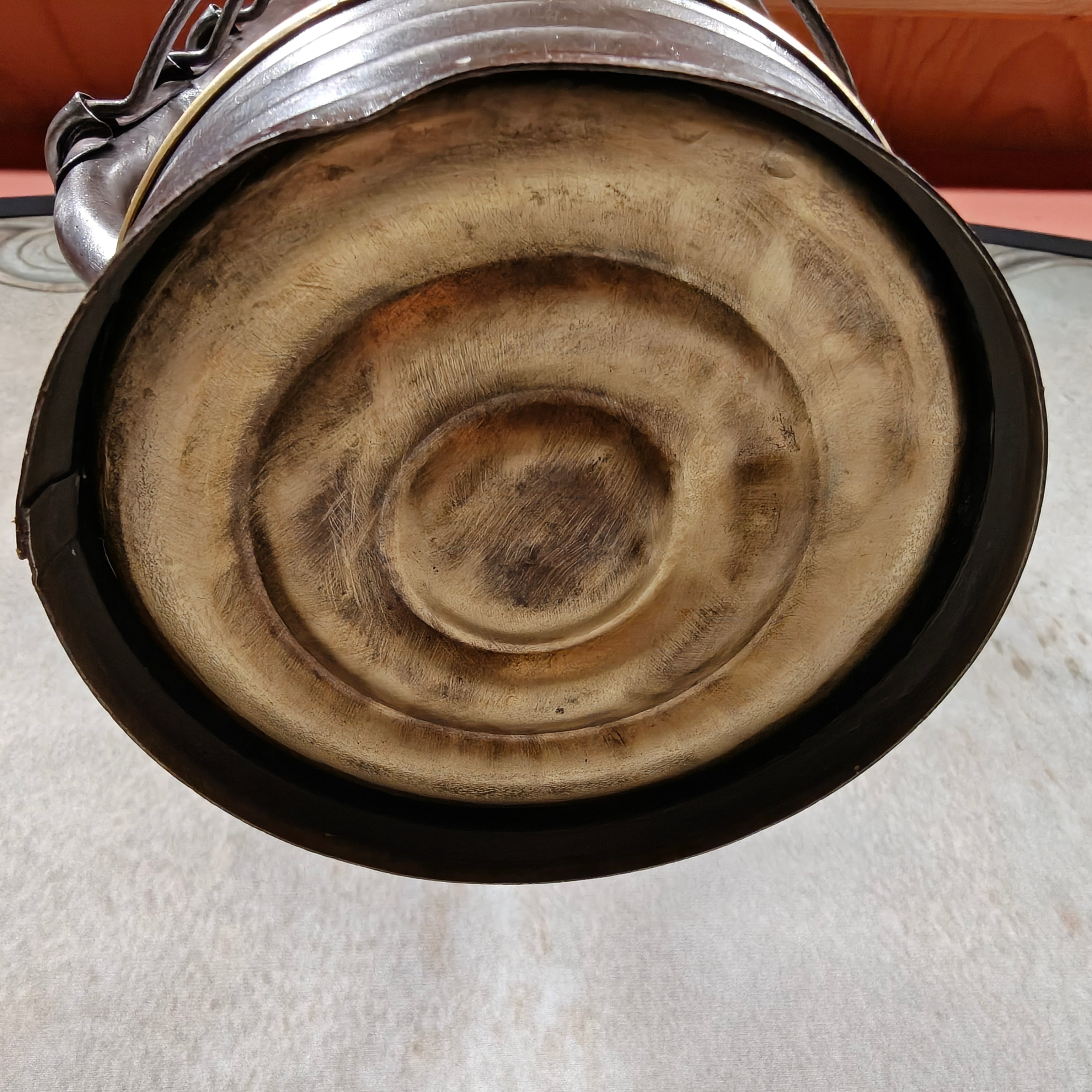 Extremely Rare French SIF 501 Hurricane Lantern – "Brass Version" – 1950s/70s