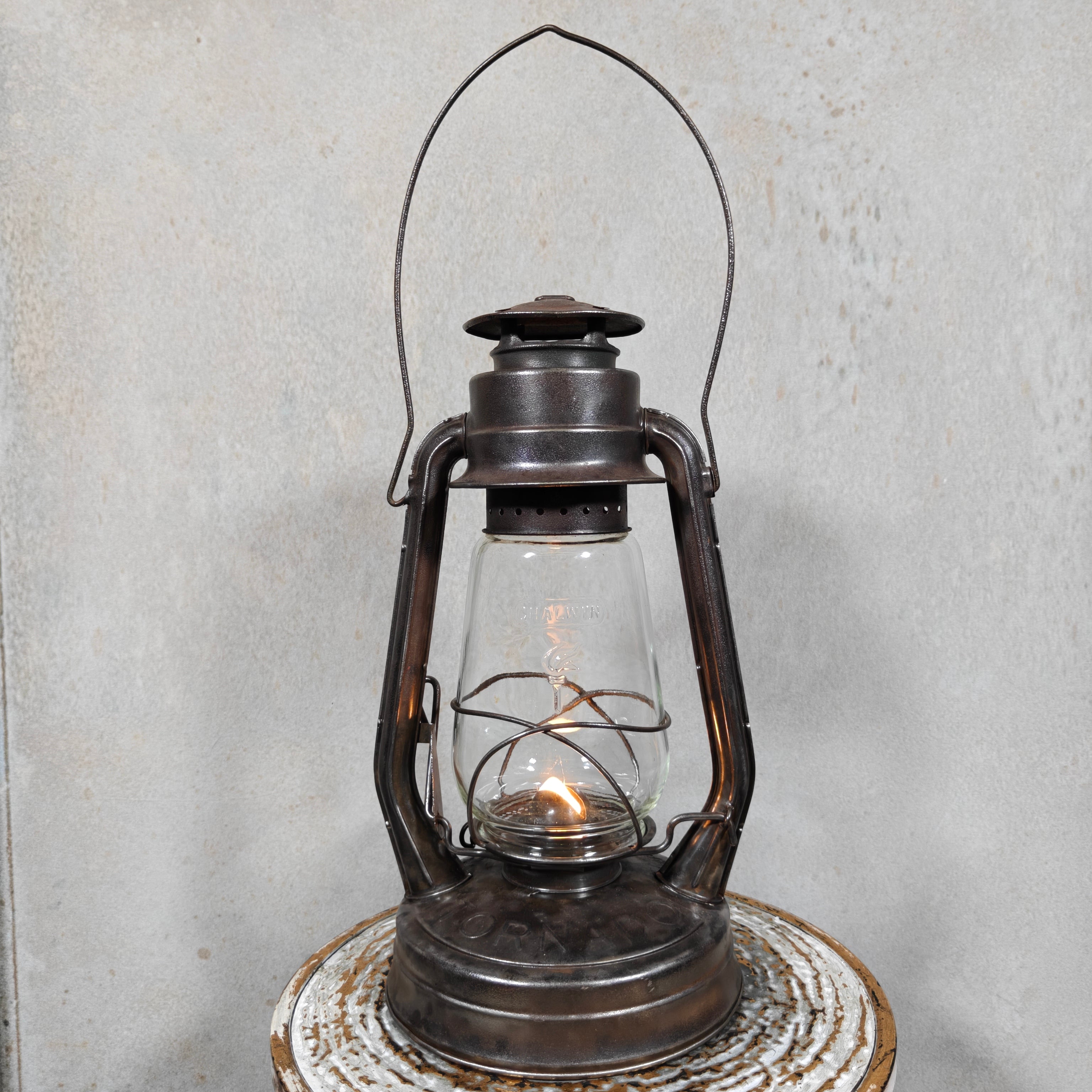 Chalwyn Tornado Hurricane Lantern – Made in England – 1960s/70s