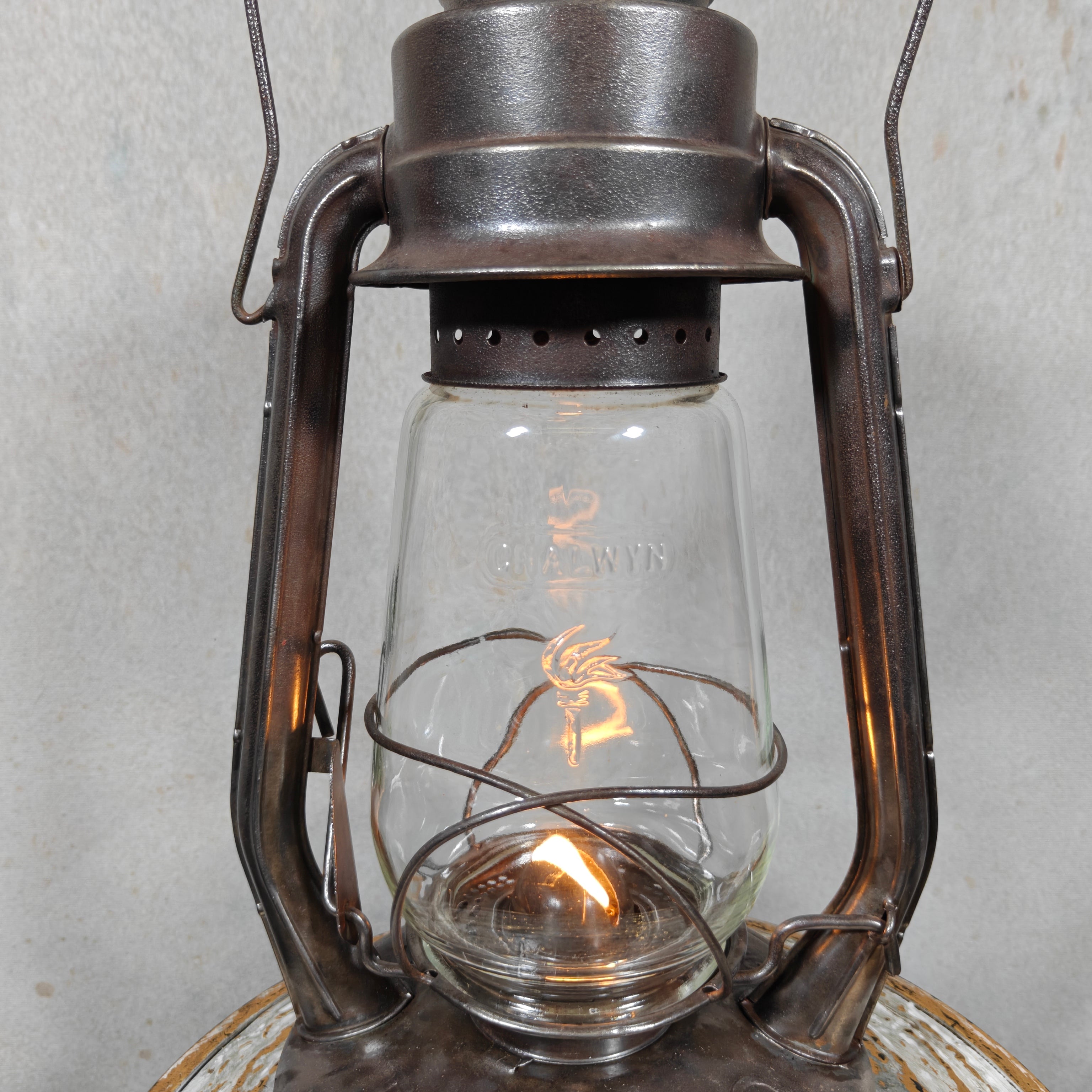 Chalwyn Tornado Hurricane Lantern – Made in England – 1960s/70s