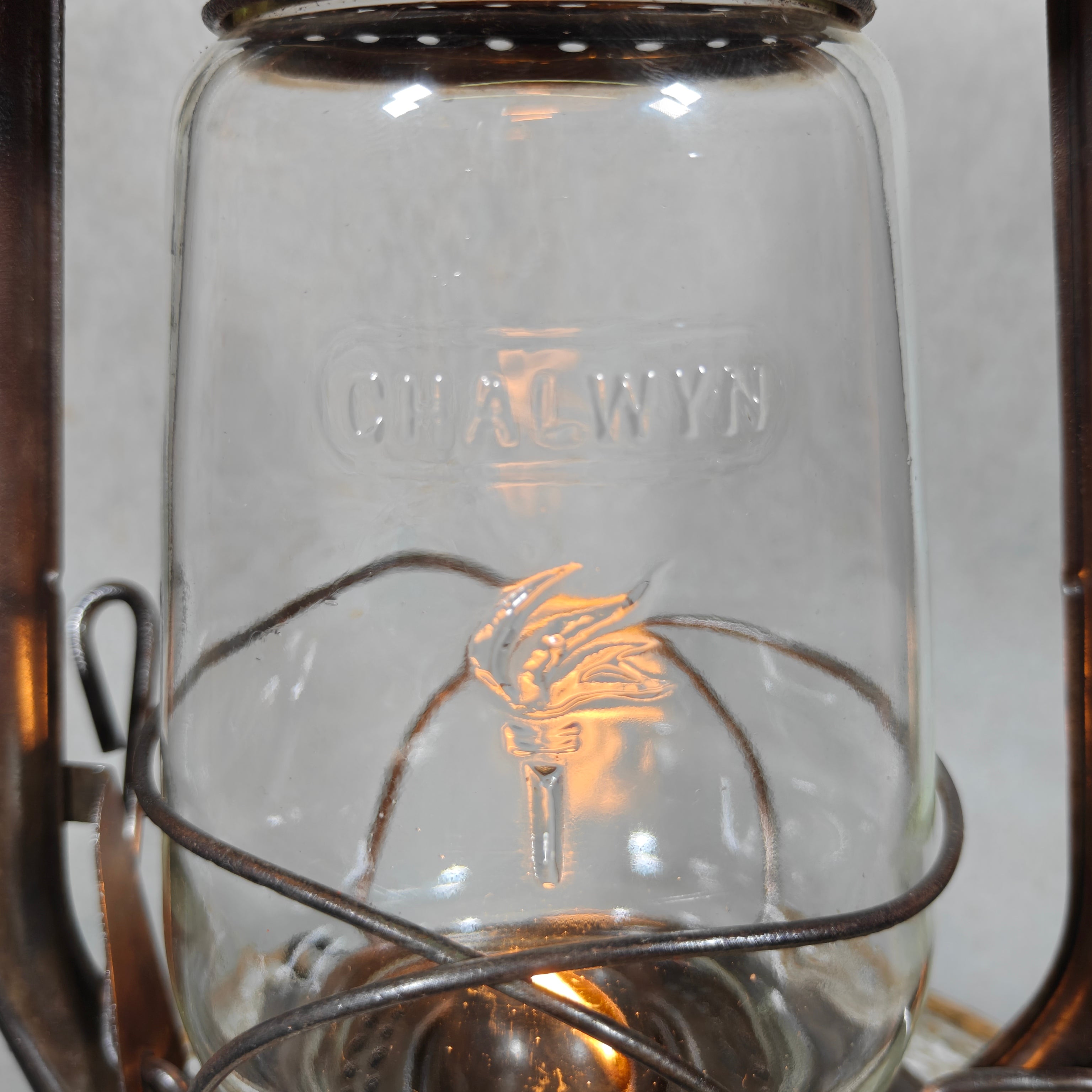 Chalwyn Tornado Hurricane Lantern – Made in England – 1960s/70s