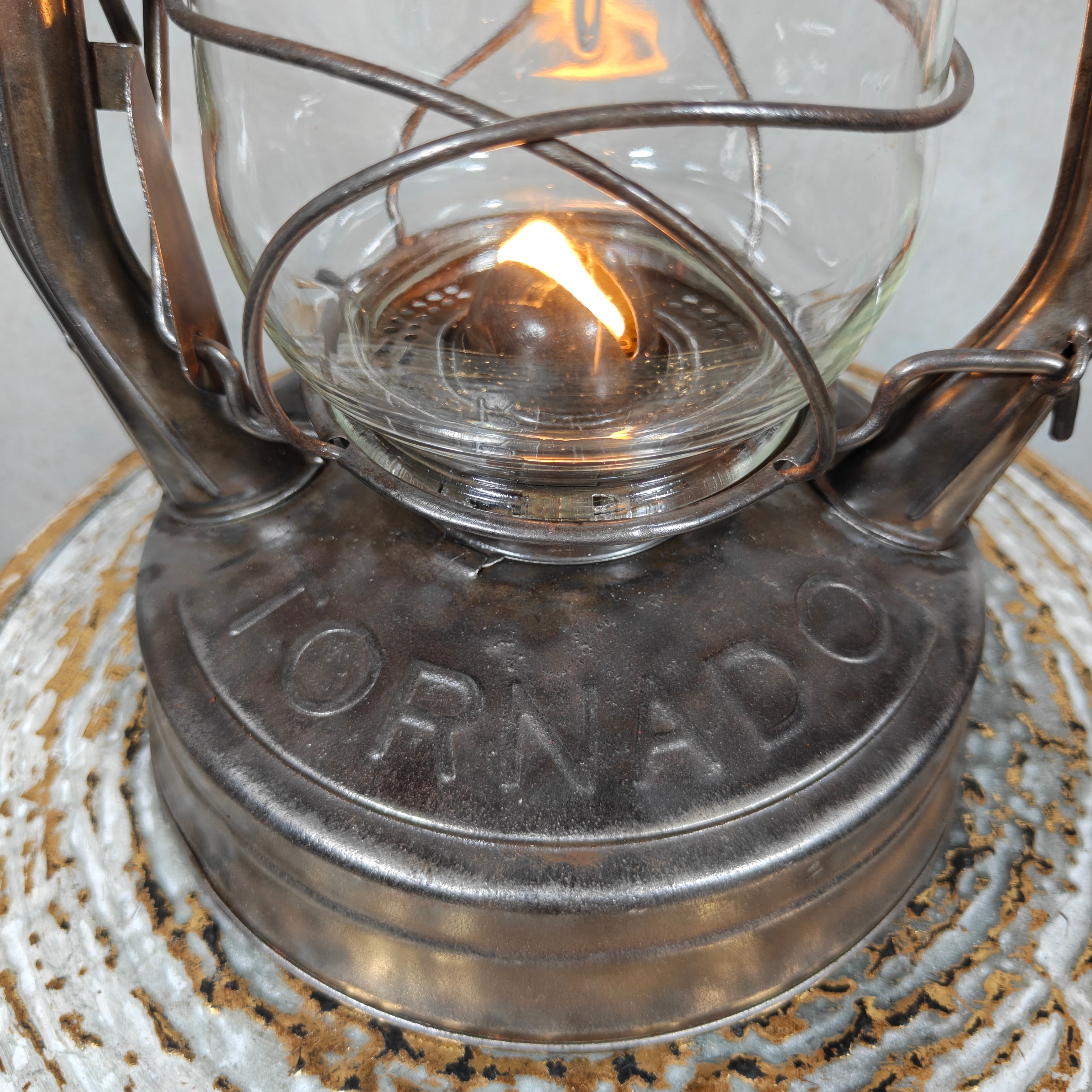 Chalwyn Tornado Hurricane Lantern – Made in England – 1960s/70s