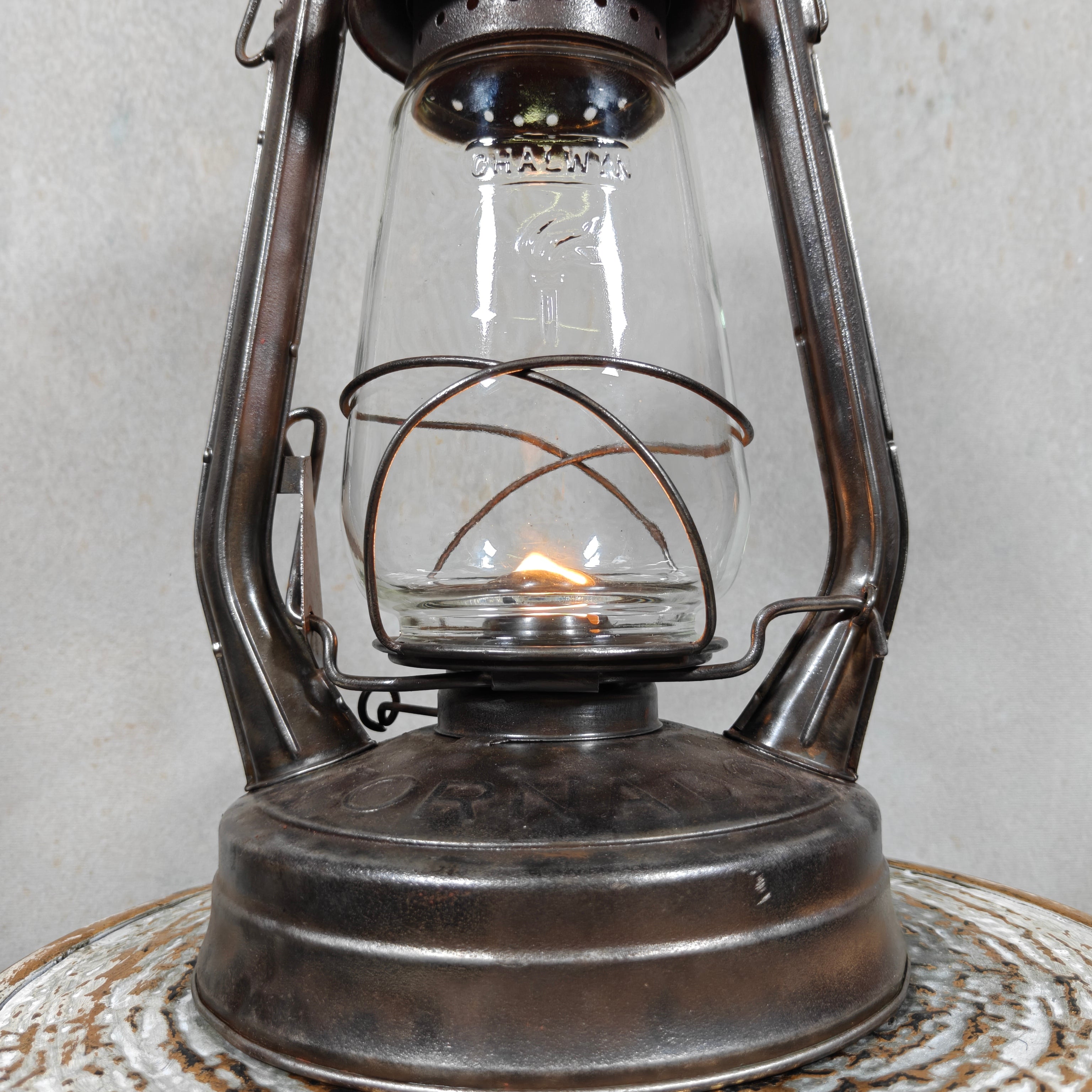 Chalwyn Tornado Hurricane Lantern – Made in England – 1960s/70s