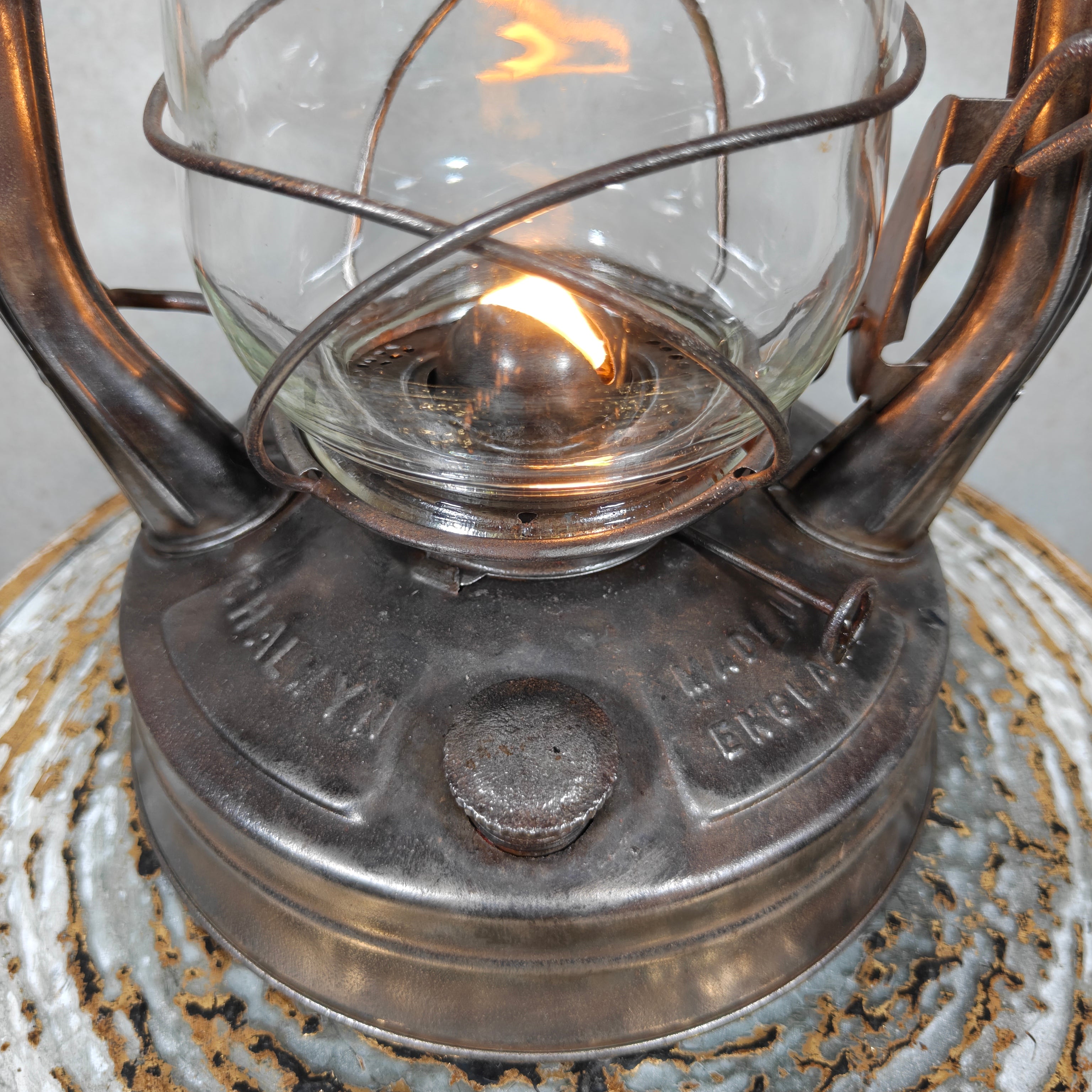 Chalwyn Tornado Hurricane Lantern – Made in England – 1960s/70s