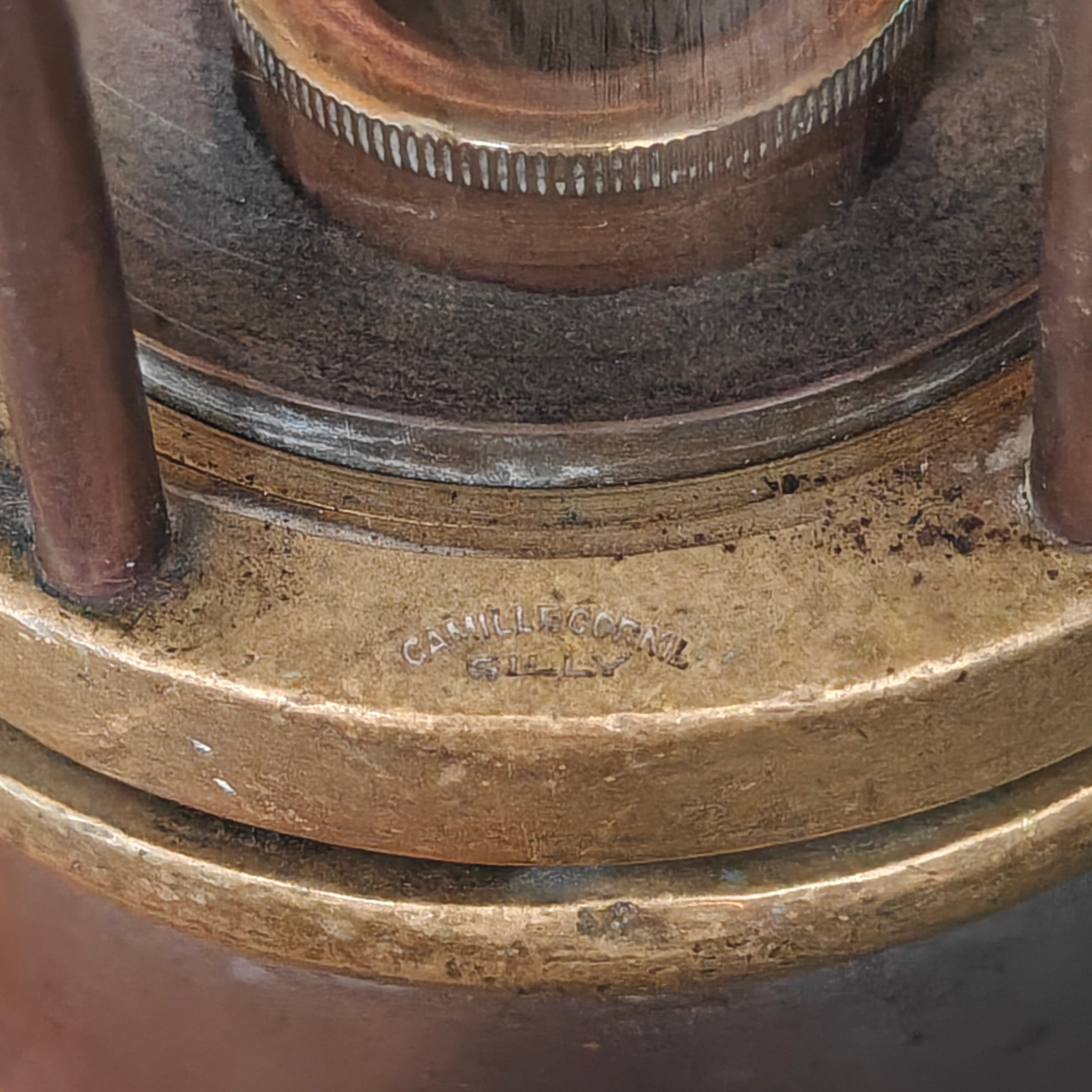 Heavy Belgian Mining Lamp – Camille Cornil Gilly – Early 1900s