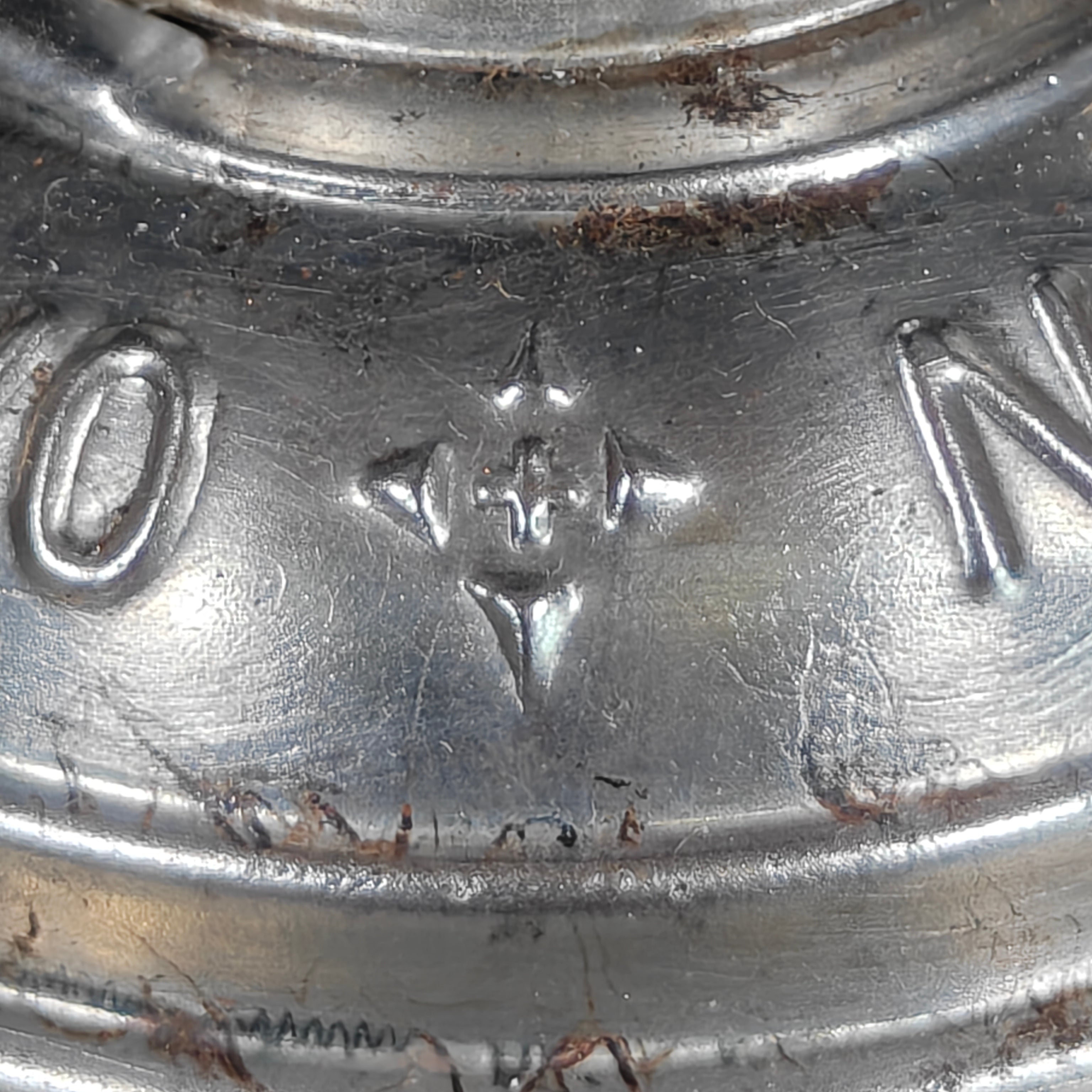 Rare Vintage Frowo No. 50 Hurricane Lantern with Compass Rose Tank Logo – 1950s German Oil Lantern