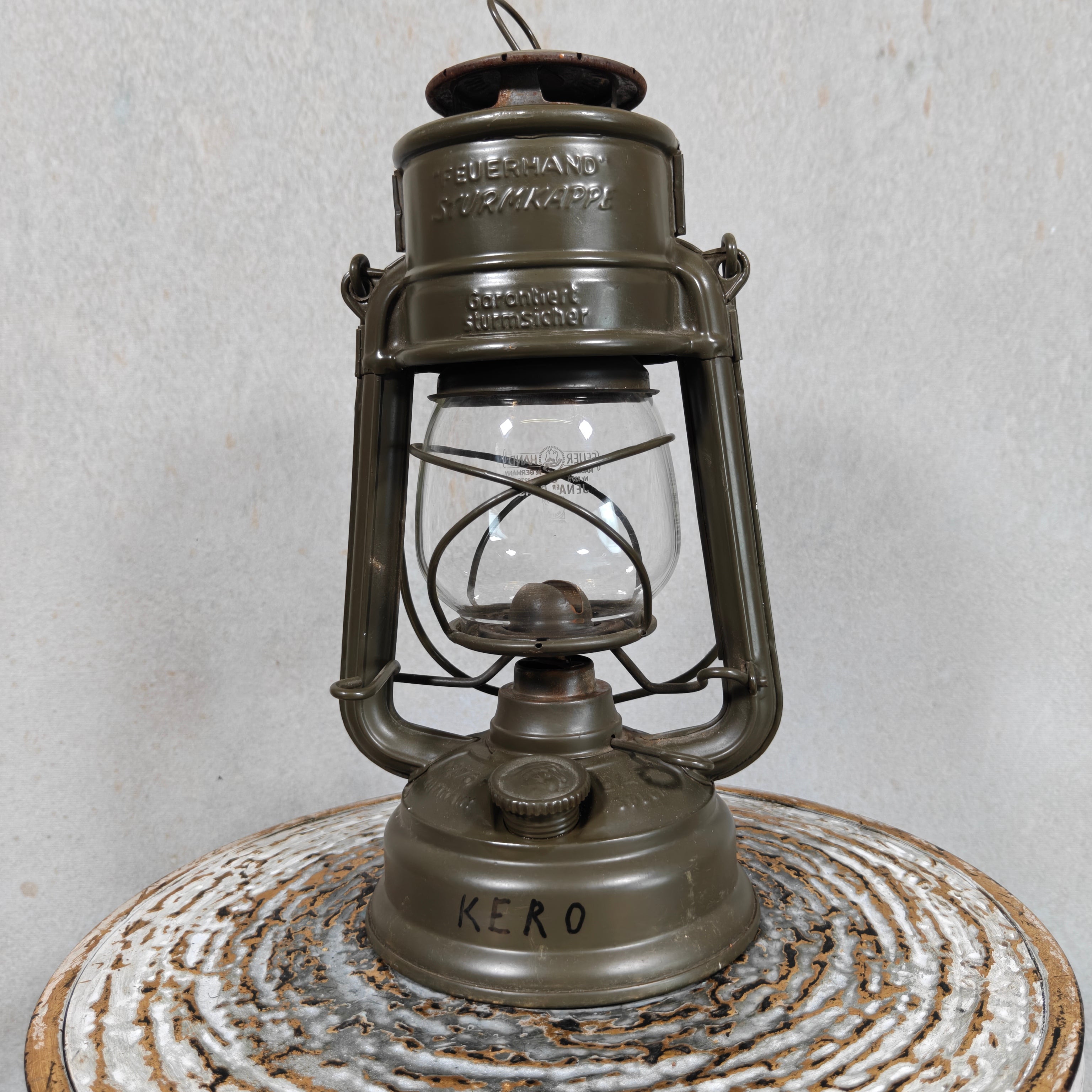 Rare Military Feuerhand 276 Baby Hurricane Lantern – Dutch Army K.L. 78 KERO Model (1978)