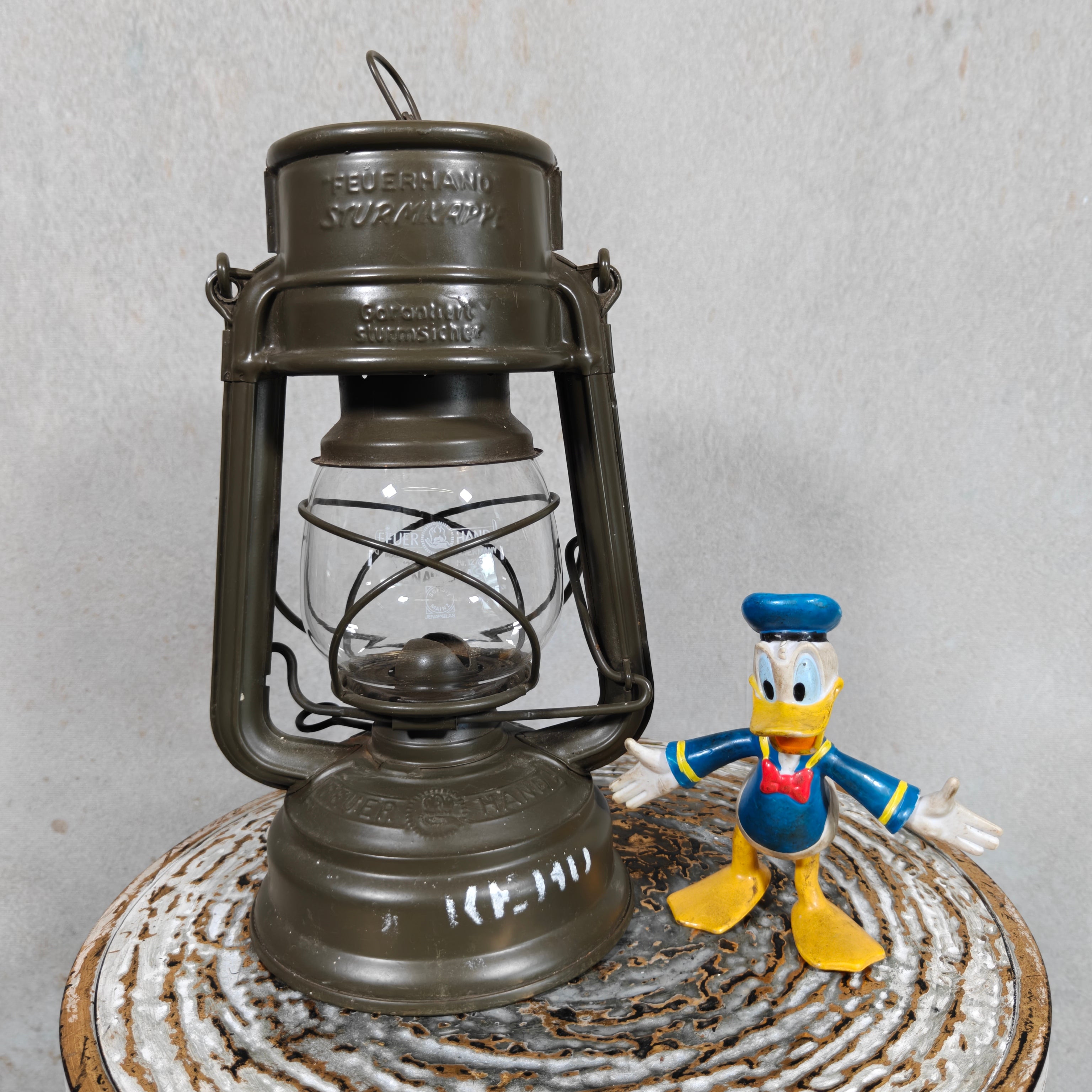 Rare Military Feuerhand 276 Baby Hurricane Lantern – Dutch Army K.L. 78 KERO Model (1978)
