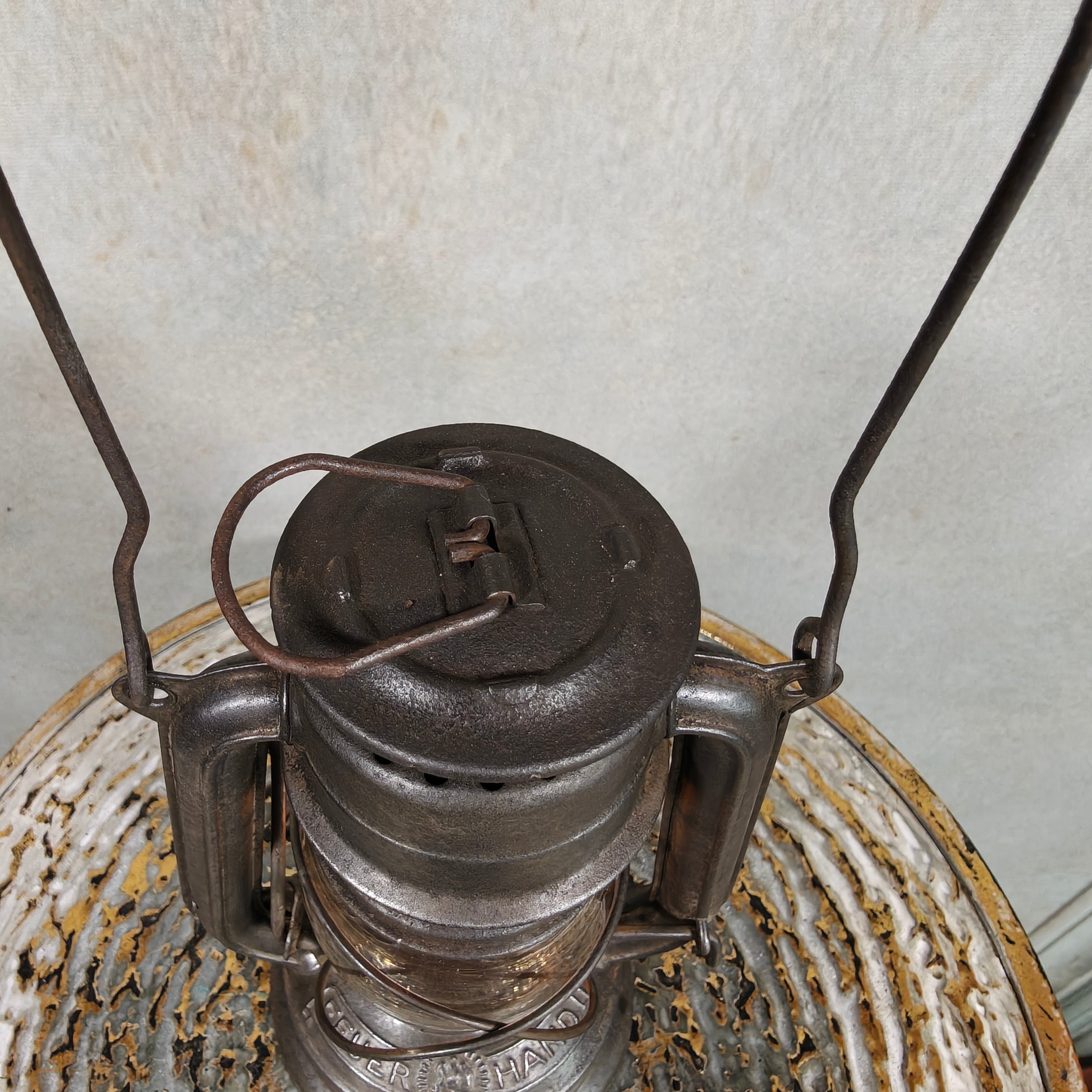 Rare Pre-War Feuerhand 175 Superflam Hurricane Lantern – 1930s French Export Model