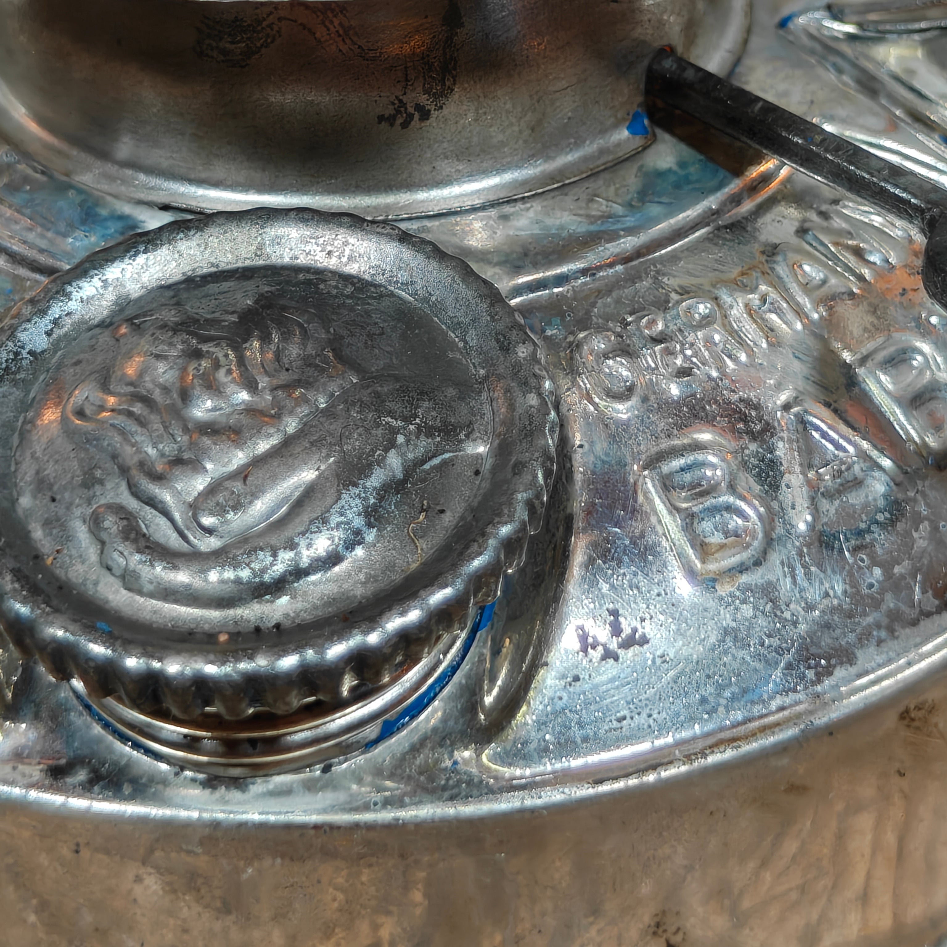 Feuerhand 275 Storm Lantern – Western Germany – In Working Order, Original Marked Globe